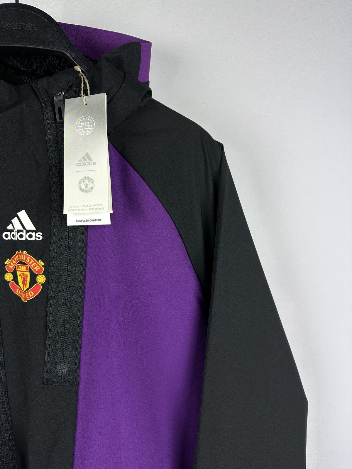 Adidas NEW🏷️ Manchester United Training Soccer Jacket Size US XS / EU 42 / 0 - 3 Thumbnail