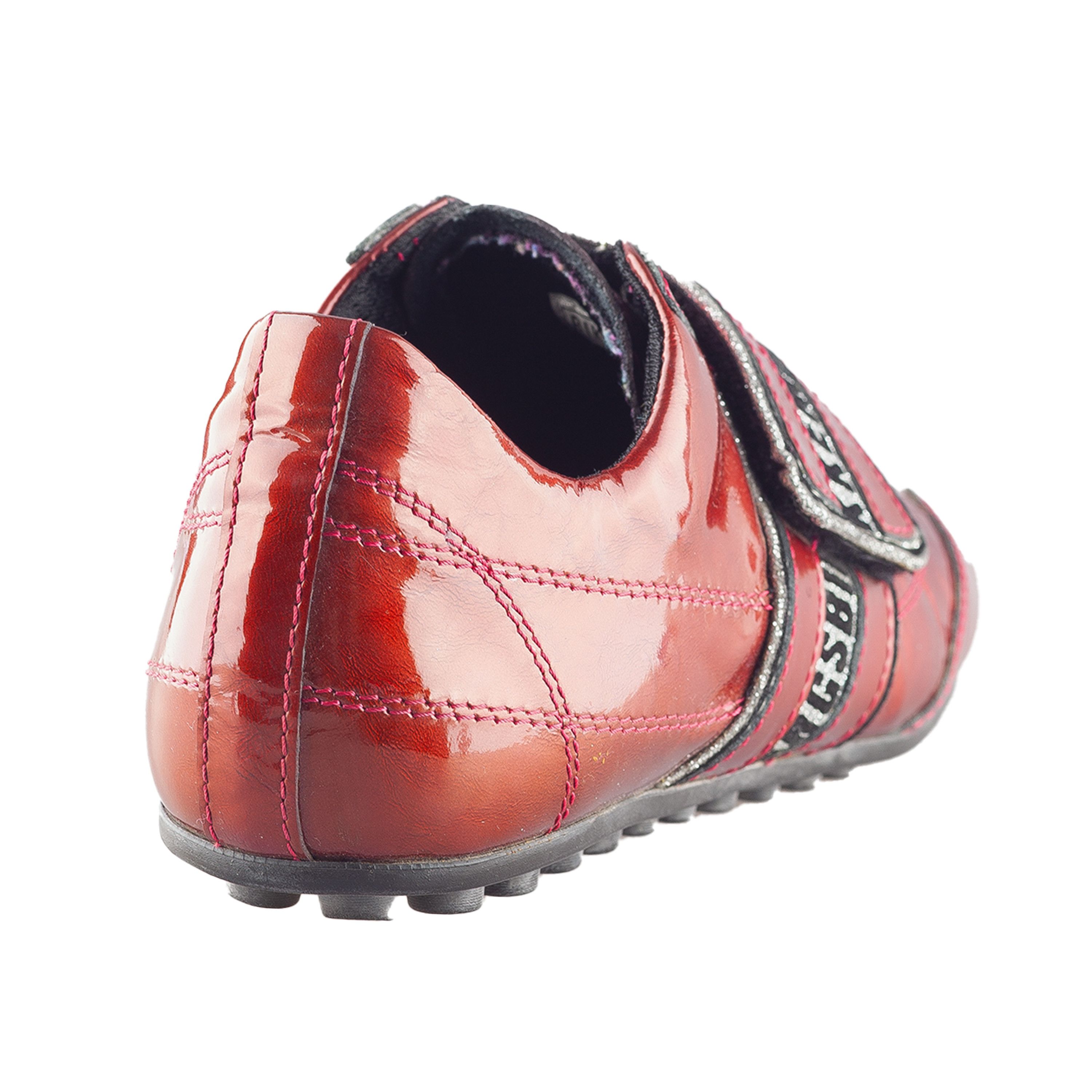 Dirk Bikkembergs Dirk Bikkembergs Vintage Red Patent Leather Sneakers (36 EU) Size US 5 / IT 35 - 6 Thumbnail