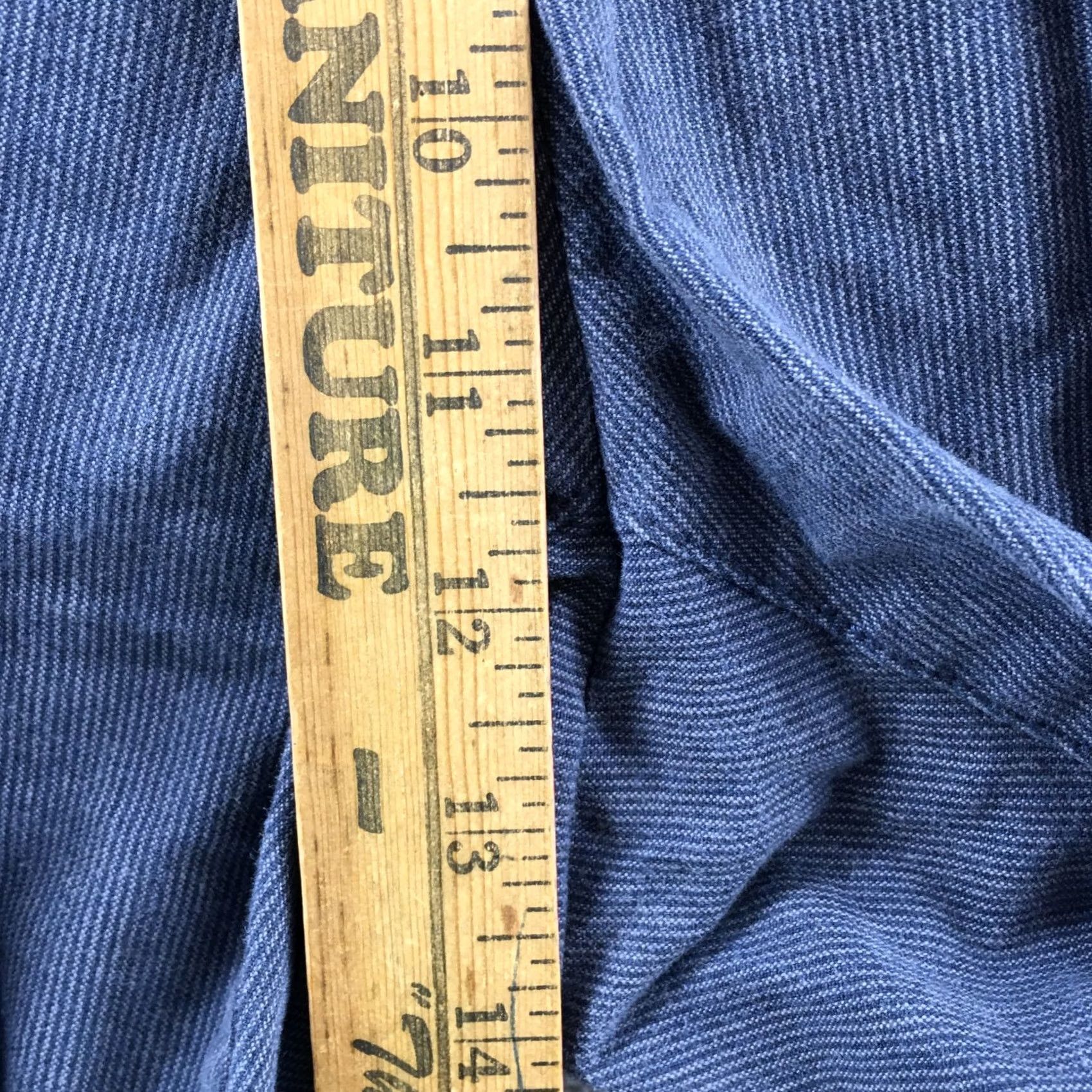Banana Republic Banana Republic Kentfield Chino Pants Mens 36 Blue Mid Rise Zip Regular Waist 37 Inseam 32 Ready to Wear Size US 36 / EU 52 - 6 Thumbnail