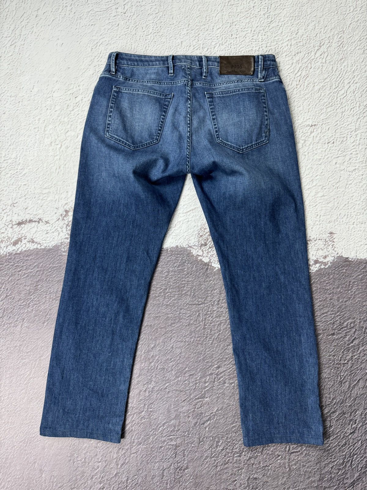 PT Torino PT05 Pantalone Torino soul slim fit blue cropped denim jeans Size US 32 / EU 48 - 4 Thumbnail