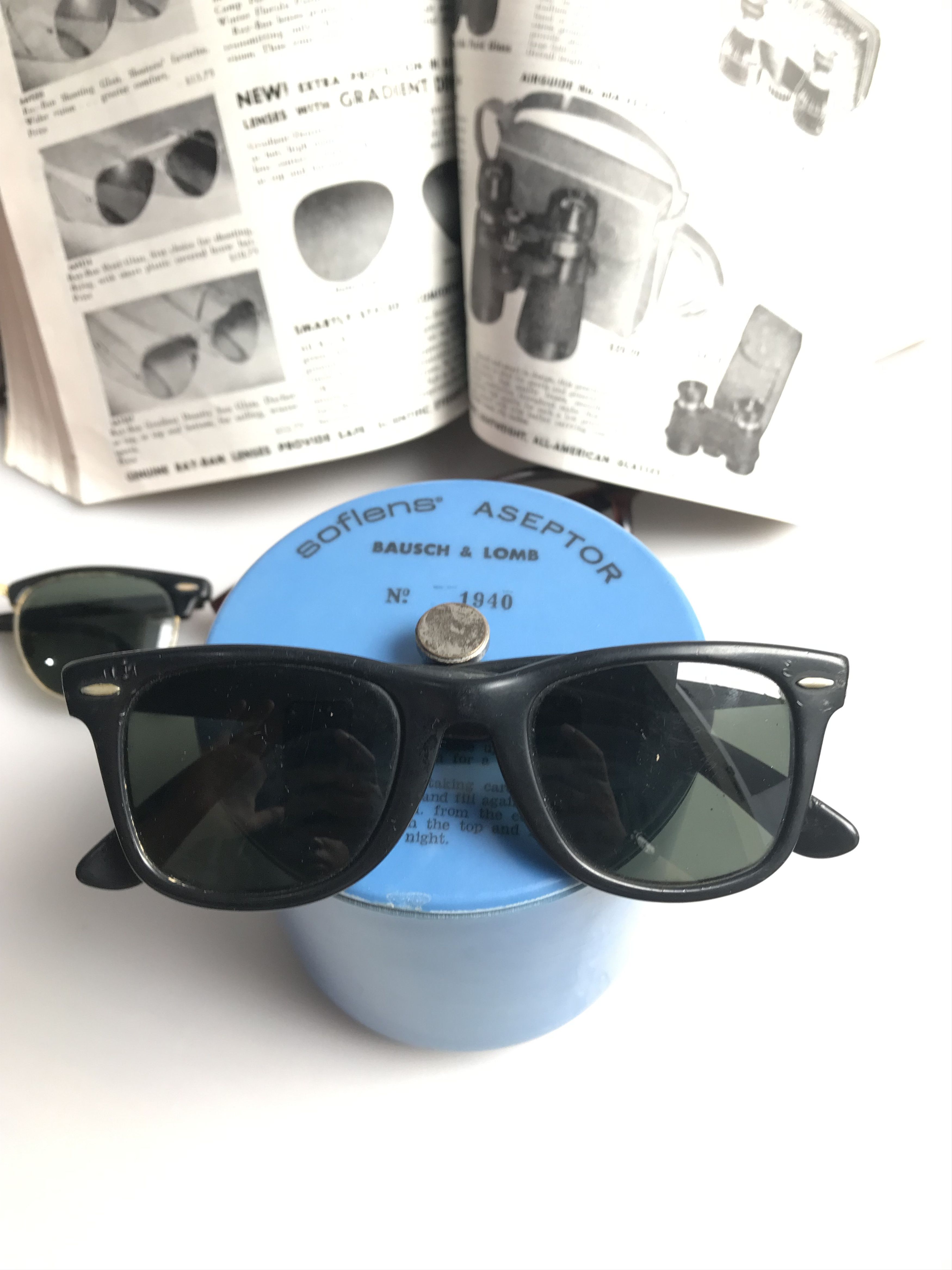Bausch & Lomb Vintage Bausch and Lomb rayban Soflens Aseptor Size ONE SIZE - 6 Thumbnail