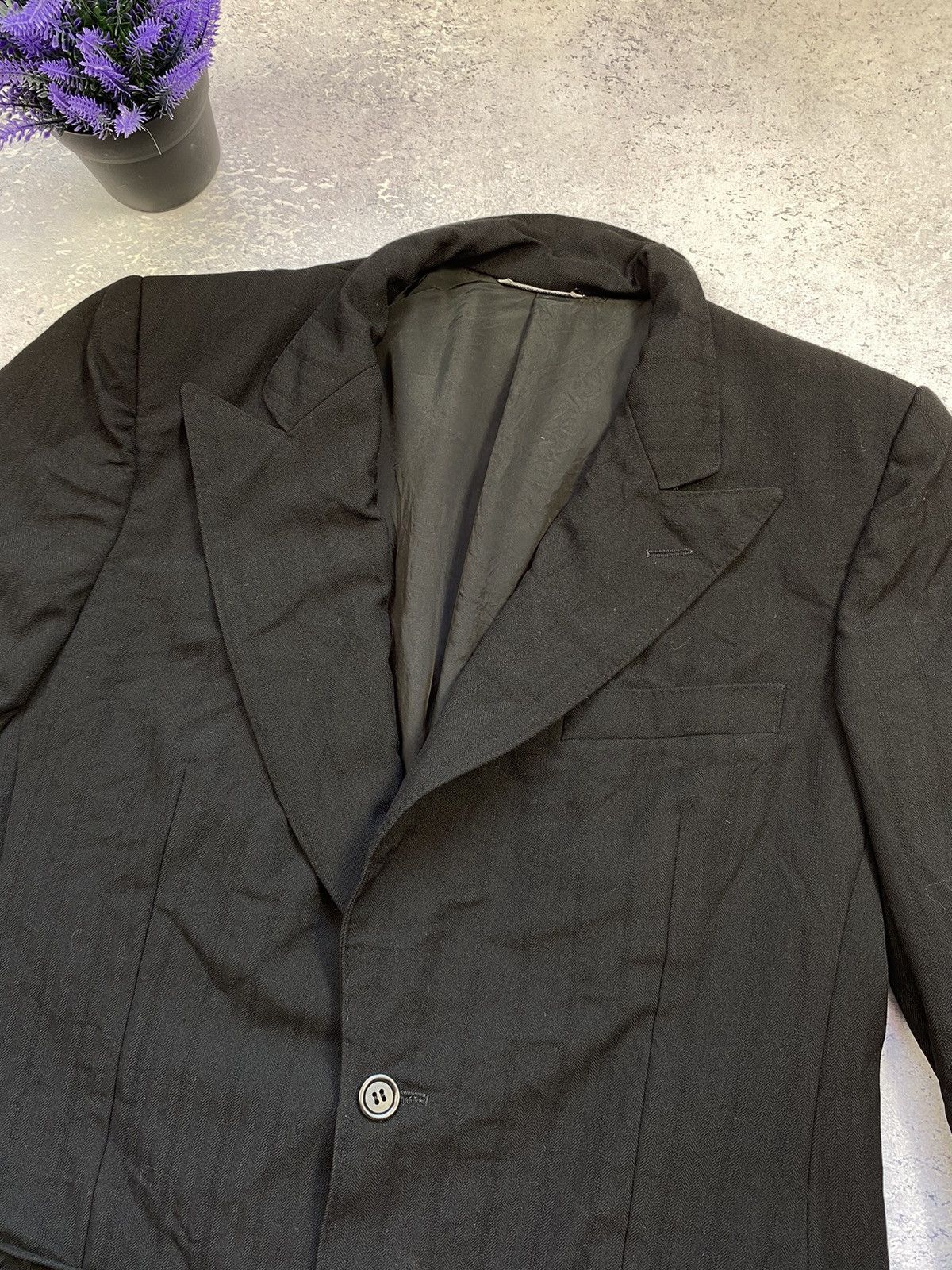 Ermenegildo Zegna Ermenegildo Zegna Black Men’s Blazer Jacket Made in Italy Size US M / EU 48-50 / 2 - 6 Thumbnail