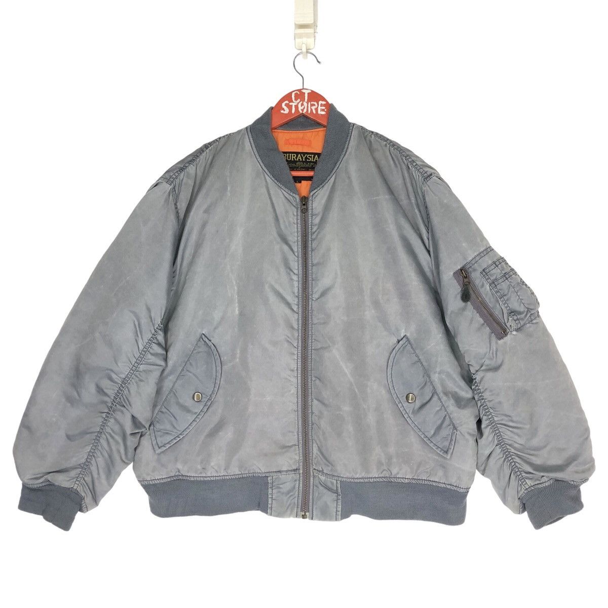 Vintage Vintage Aburaysia Base Spirit Aircraft Jacket Military Size US L / EU 52-54 / 3 - 1 Thumbnail