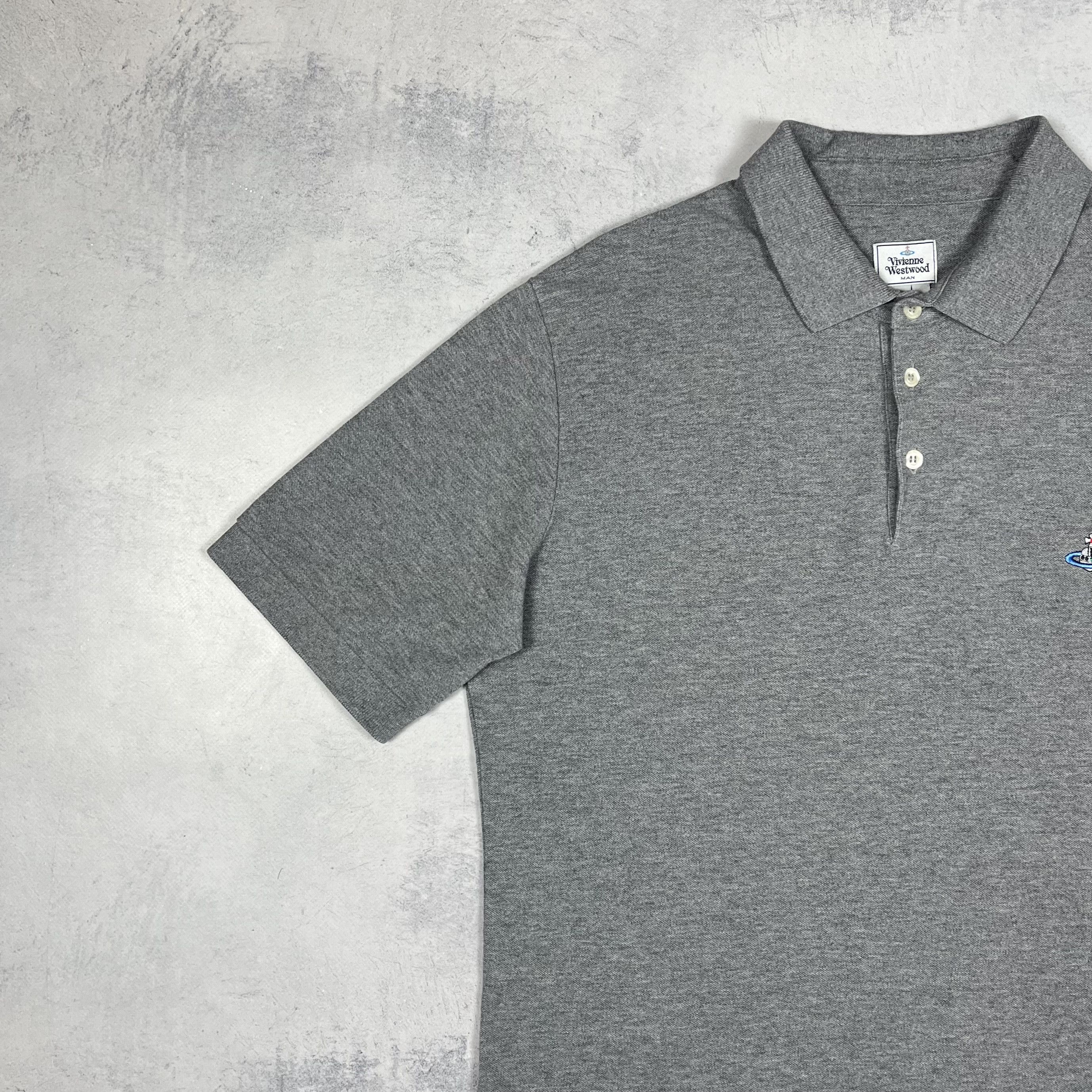 Vivienne Westwood Vivienne Westwood Orb Logo Polo Shirt Size US XL / EU 56 / 4 - 5 Thumbnail