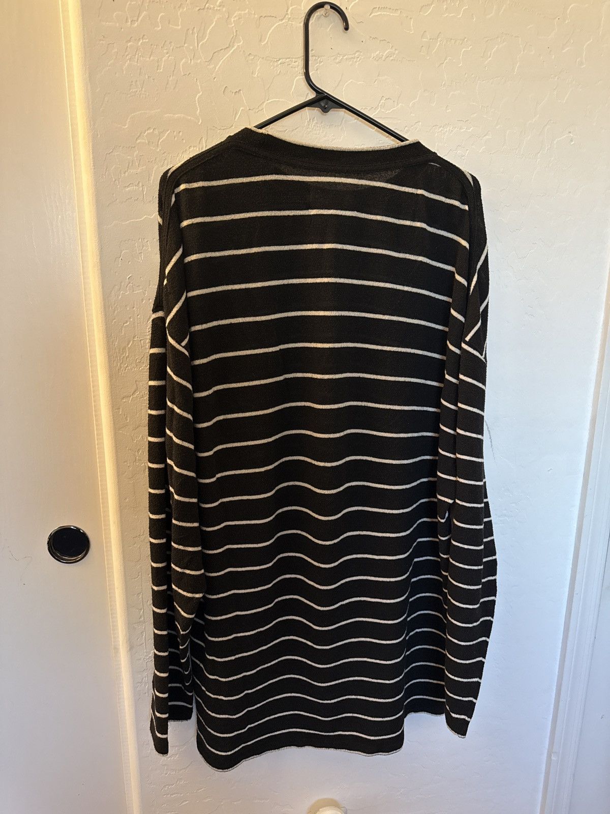 Allsaints Oversized Striped Long Sleeve Shirt Size US M / EU 48-50 / 2 - 3 Thumbnail