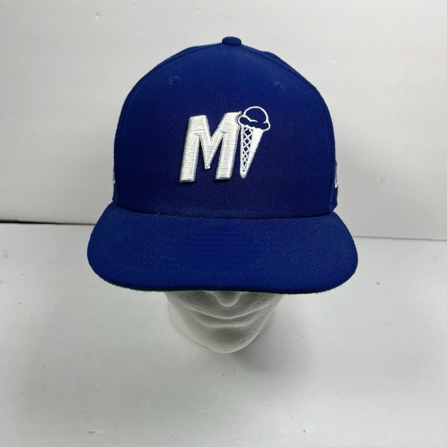 New Era MIKEY LIKES IT x NEW ERA 59fifty NEW YORK ICE CREAM Blue Hat Cap FITTED 7 1/2 Men Baseball Cap Blue 7 1/2 Mens Summer Sports Ice Cream New Era Cap Size ONE SIZE - 2 Thumbnail