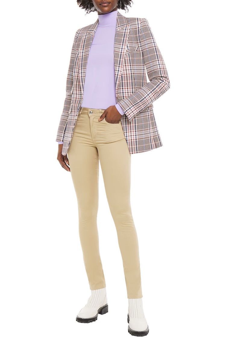 Acne Studios ACNE STUDIOS Mid-rise skinny jeans Beige Size 23W-32L Size 23" - 2 Thumbnail