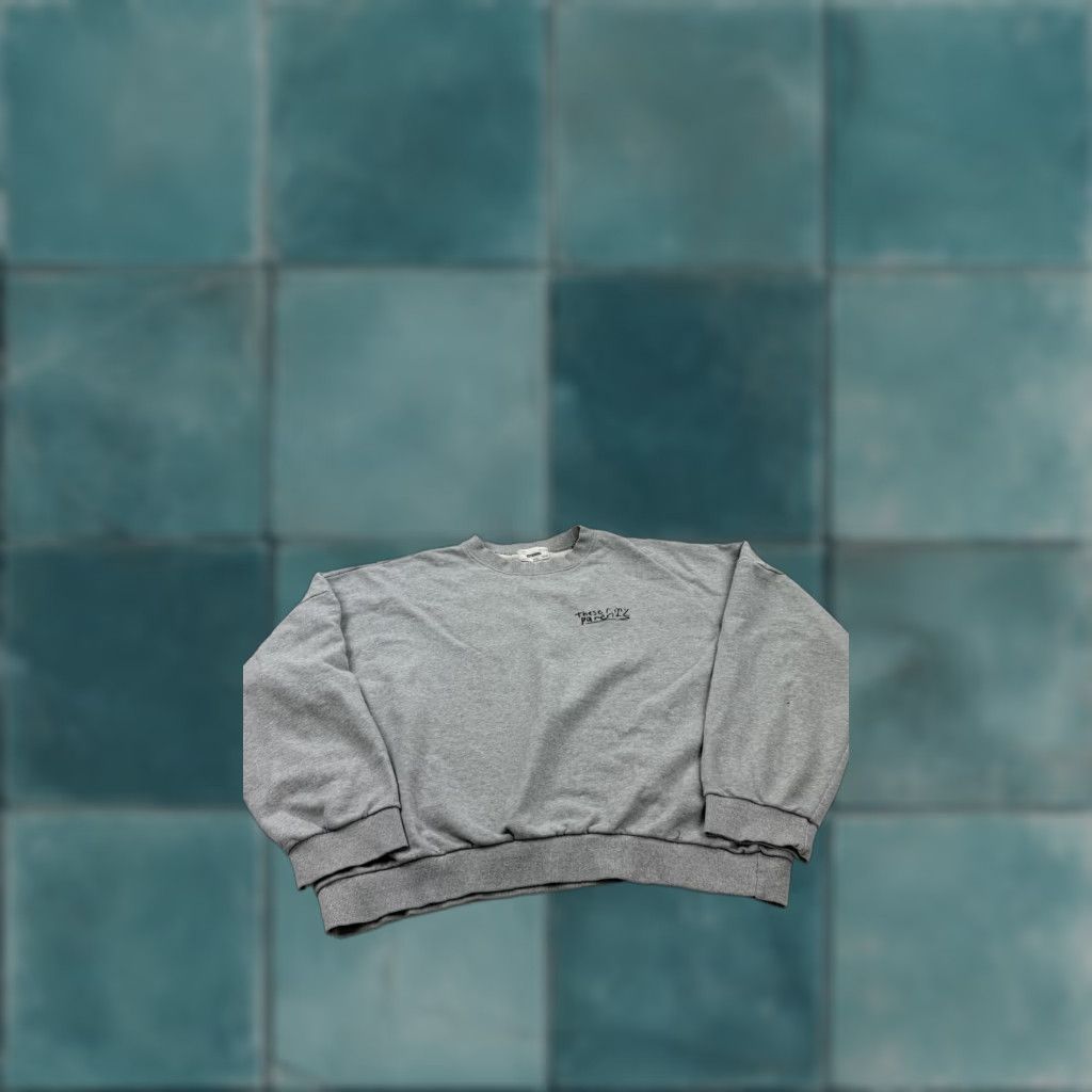 Vintage Keyboard Sweatshirt Mens Large Gray Crewneck These R My Parents Graphic Pullover Size US L / EU 52-54 / 3 - 1 Thumbnail