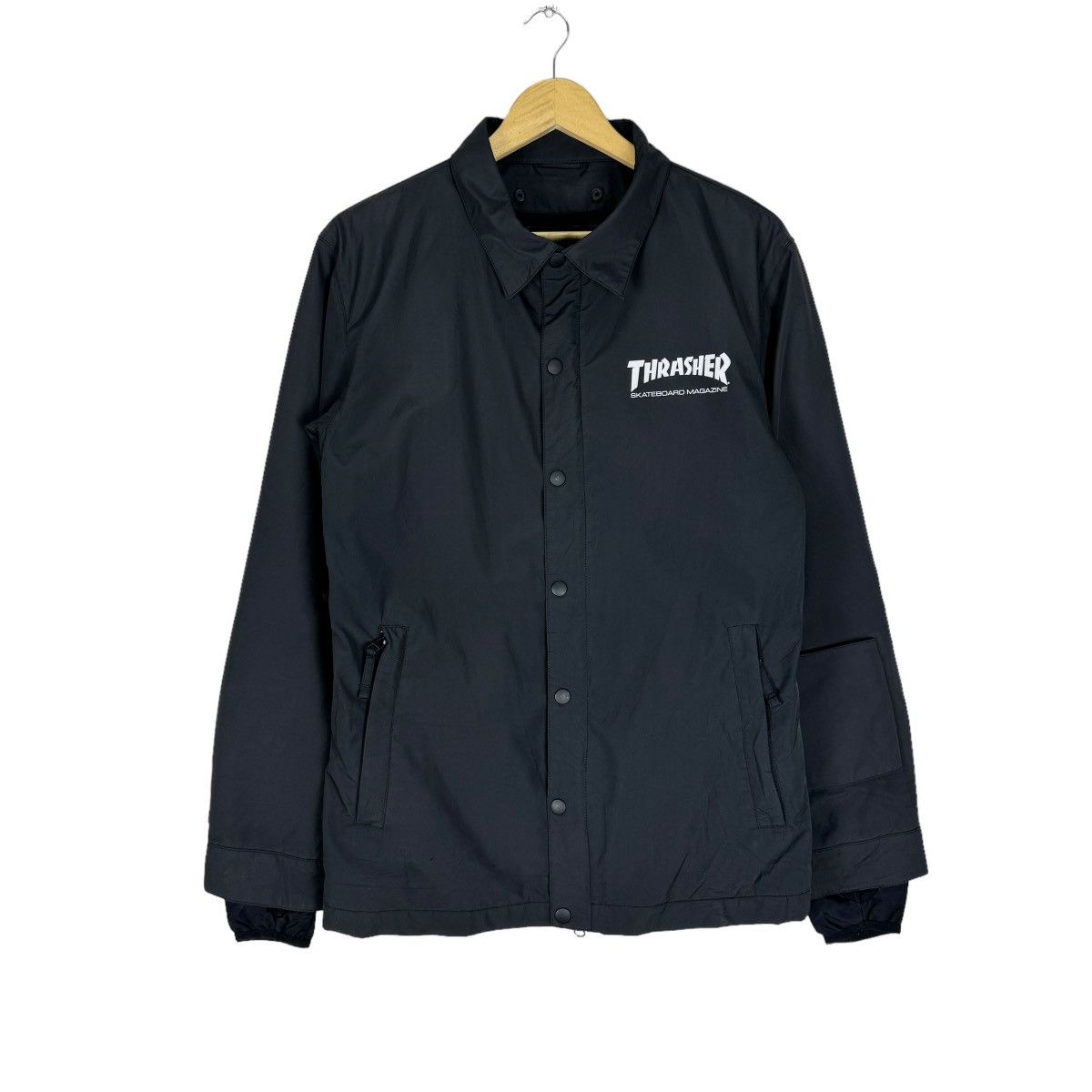 Thrasher Magazine Navy buy Coach Jacket