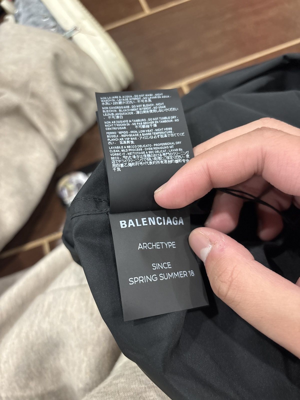 Balenciaga NEW Balenciaga Political Campaign Jacket Anorak SZ 44/XL Size US XL / EU 56 / 4 - 12 Thumbnail