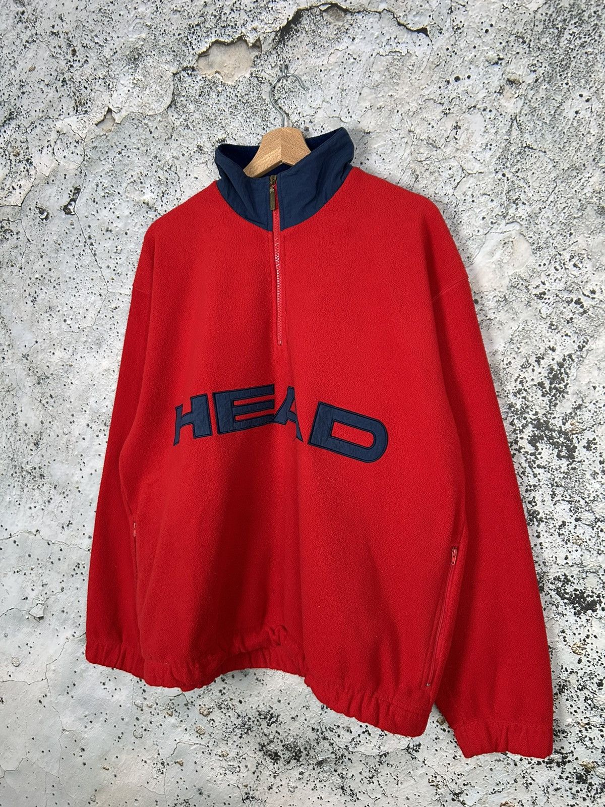 Vintage Vintage Head Ski Snowboarding Fleece Baggy Boxy Hype Skate Size US M / EU 48-50 / 2 - 2 Thumbnail