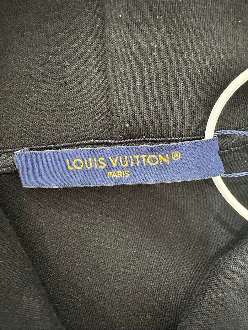 Louis Vuitton Louis Vuitton Black beaded zip embroidered monogram jacket Size US L / EU 52-54 / 3 - 3 Thumbnail