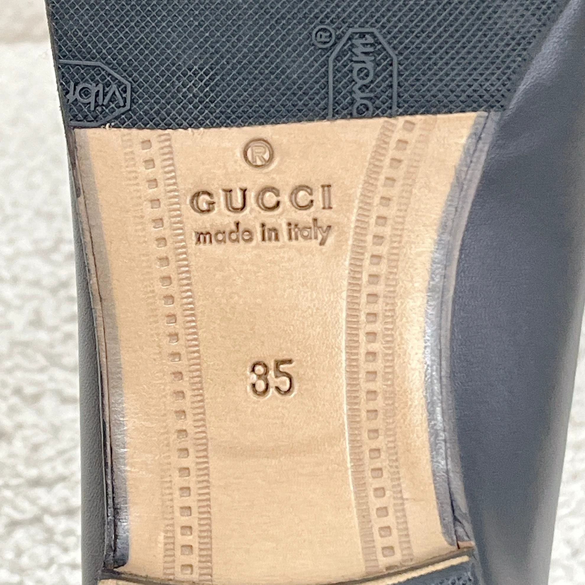 Gucci Gucci Black Horsebit Loafers Women's 35 Size US 4.5 / IT 34.5 - 7 Thumbnail