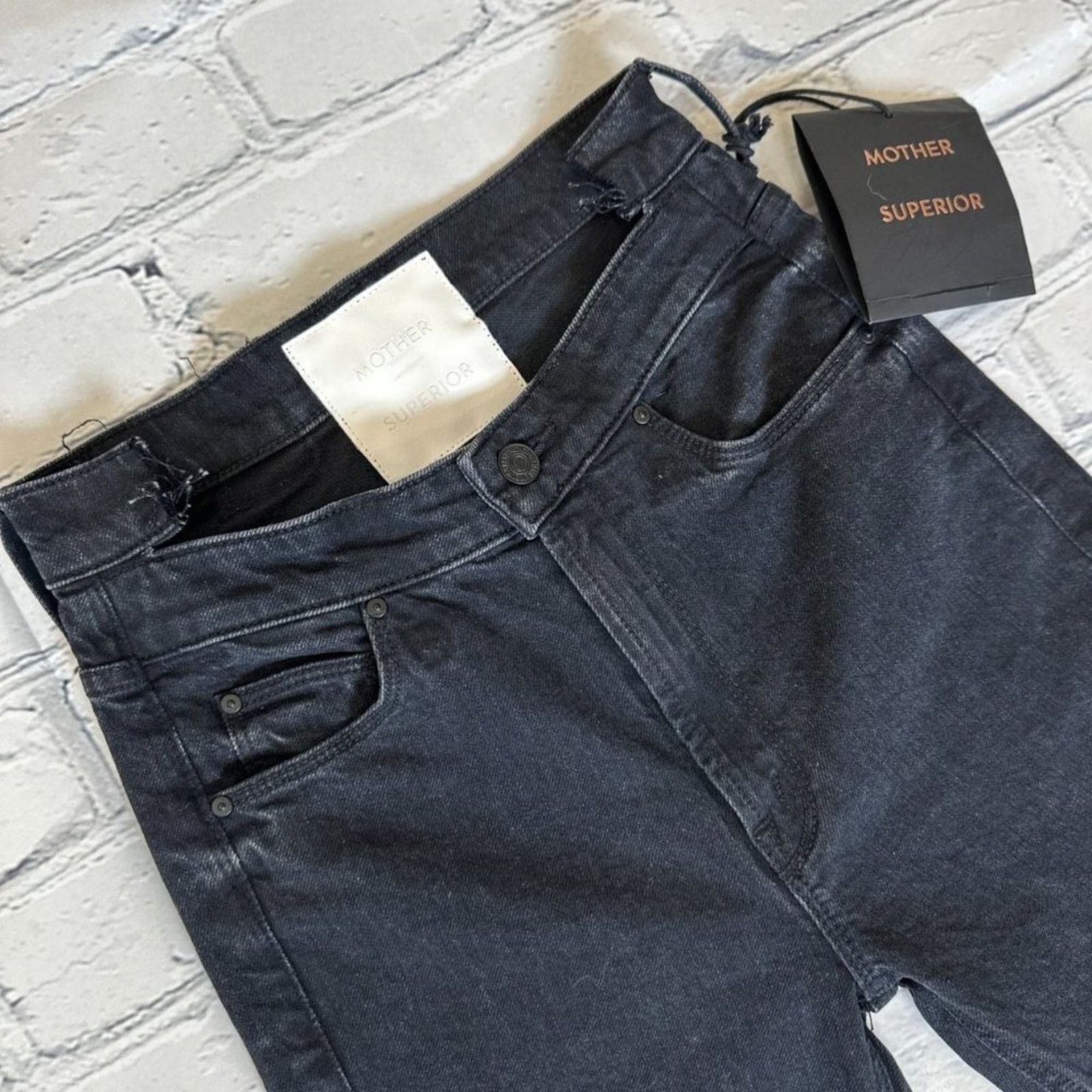 MOTHER NWT MOTHER Superior The Dazzler Shift Jeans Size 24" / US 00 / IT 34 - 5 Thumbnail