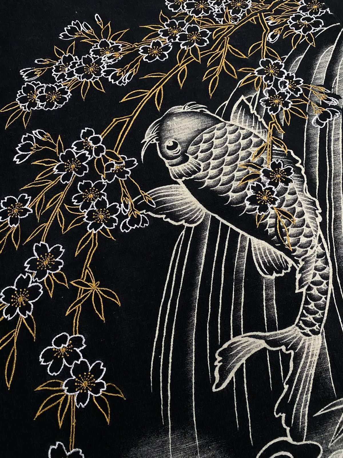 Bullet Noise × Japanese Brand Sukajan koi t-shirt Size US M / EU 48-50 / 2 - 4 Thumbnail