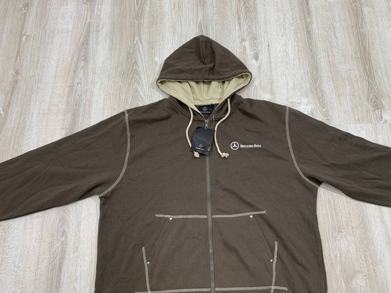 Mercedes-Benz × Vintage Mens hoodie Mercedes Benz Size XL Size US XL / EU 56 / 4 - 2 Thumbnail
