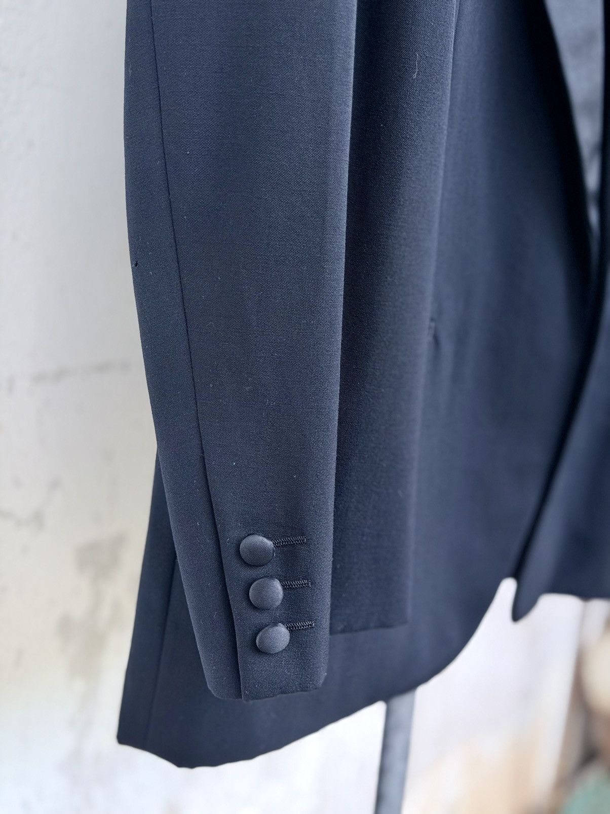 Comme des Garcons Homme Comme des Garçons HOMME black tuxedo for formal evening wear Size 42R - 5 Thumbnail