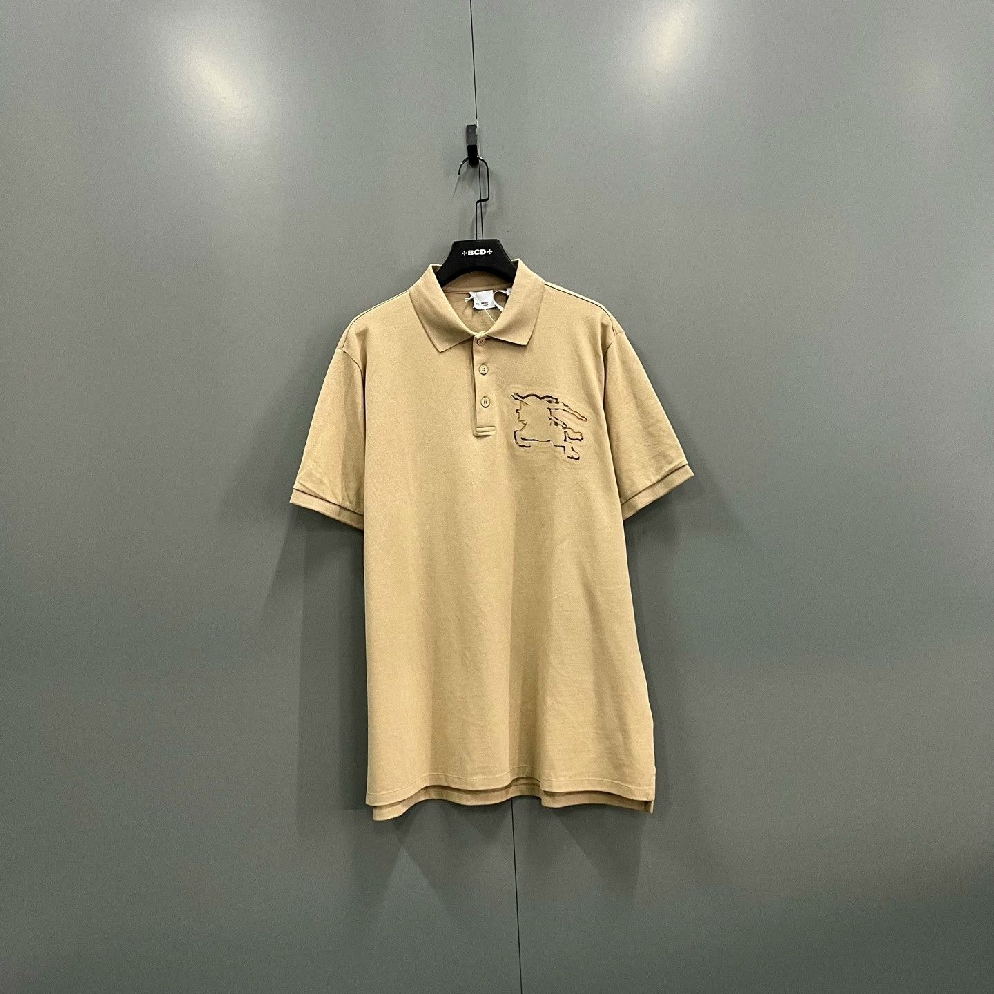 Burberry Burberry Equestrian Knight Short Sleeve Polo Size US XL / EU 56 / 4 - 1 Thumbnail