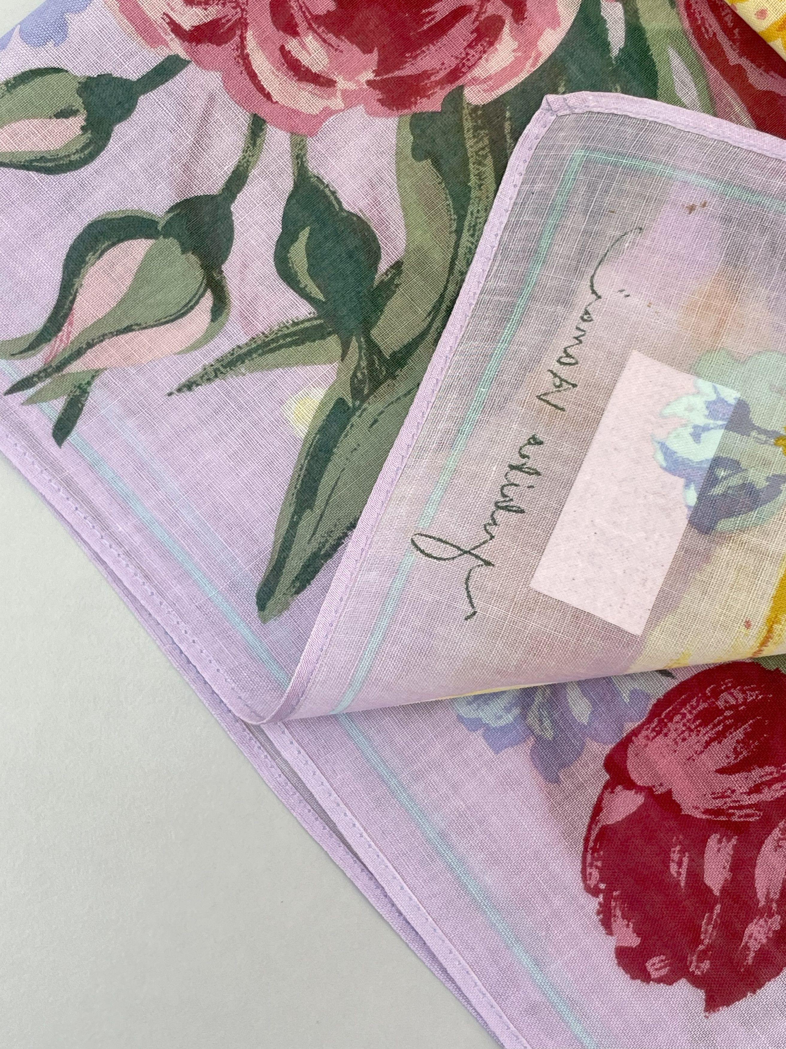 Japanese Brand Yukiko Hanai Handkerchief / Neckerchief / Bandana - 4244 Size ONE SIZE - 9 Thumbnail