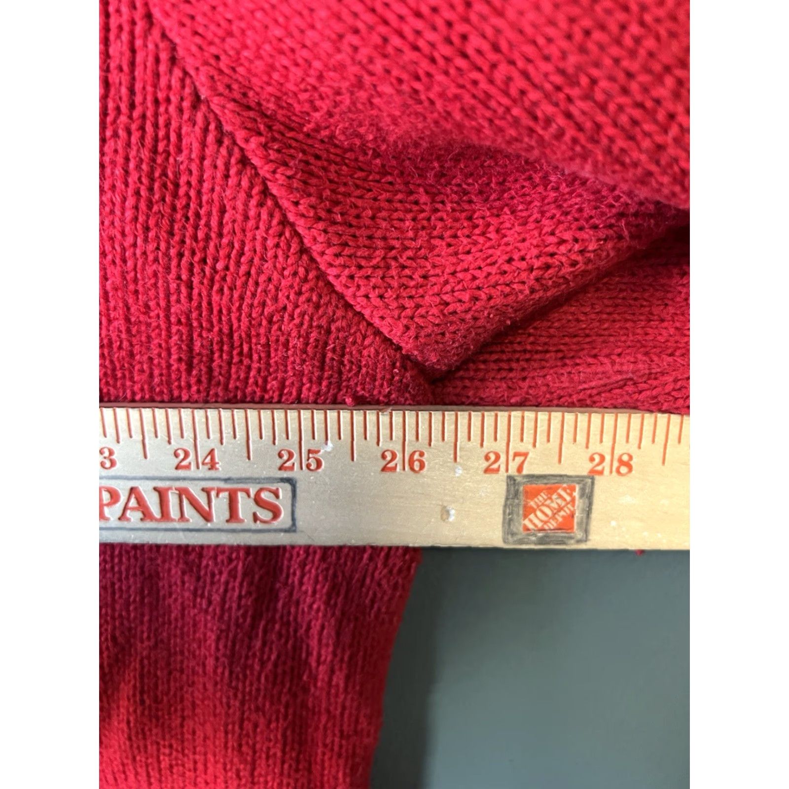 Polo Ralph Lauren Polo by Ralph Lauren Mens Red Knit Pullover Long Sleeve Sweatshirt Size Large Size US L / EU 52-54 / 3 - 4 Thumbnail