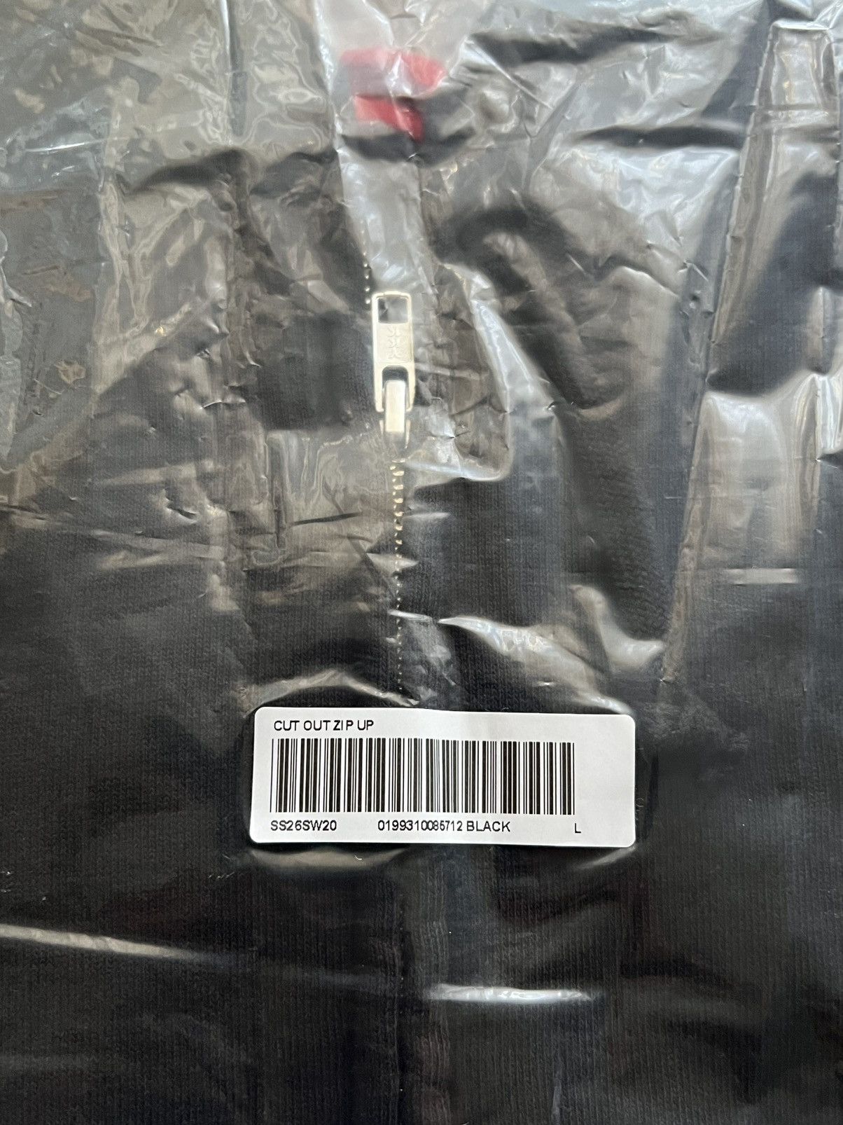 Supreme Supreme Cut Out Zip Up Hooded Sweatshirt Black Large SS26 Size US L / EU 52-54 / 3 - 4 Thumbnail