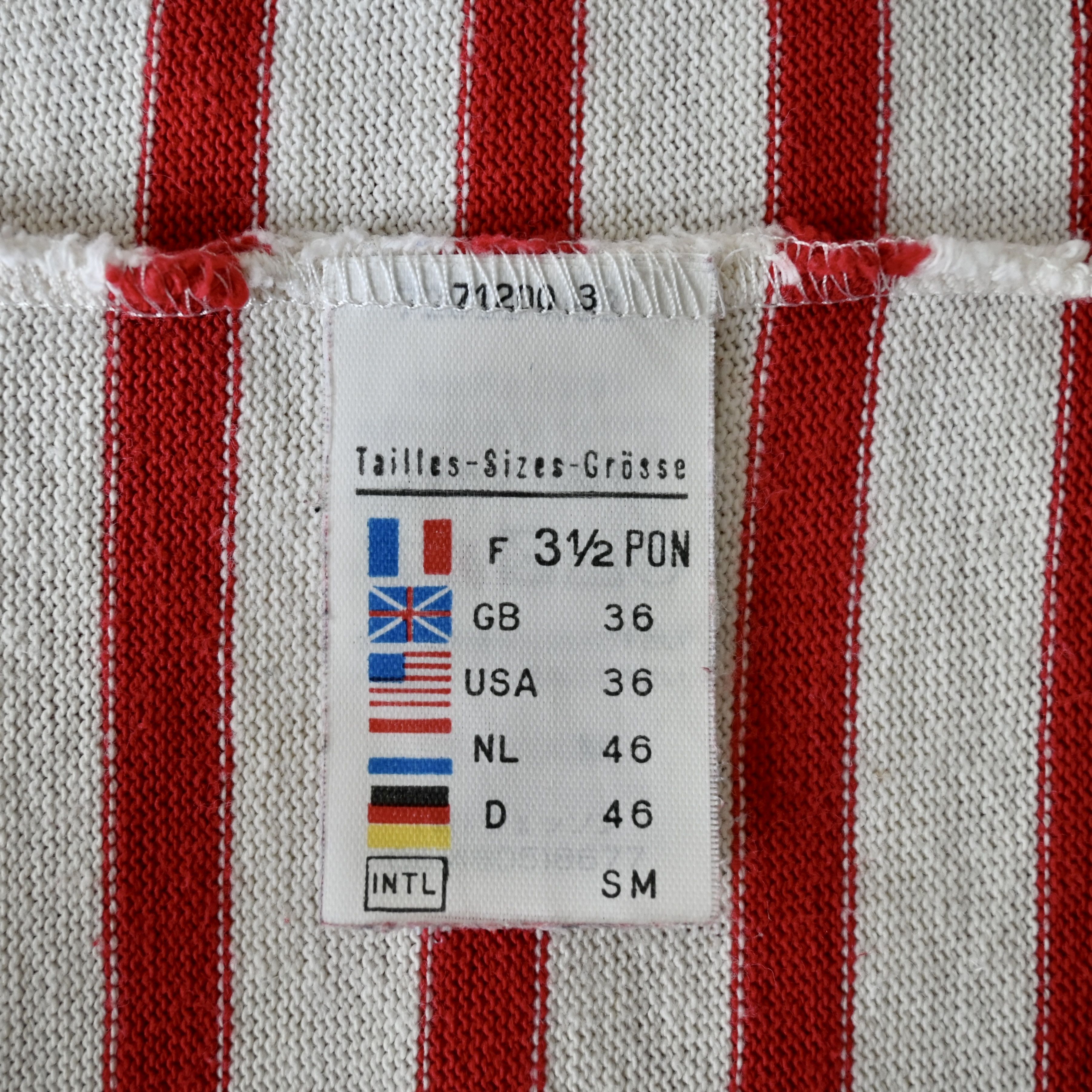 Saint James SAINT JAMES heavyweight ringer crewneck breton shirt, 3.5 Size US S / EU 44-46 / 1 - 9 Thumbnail