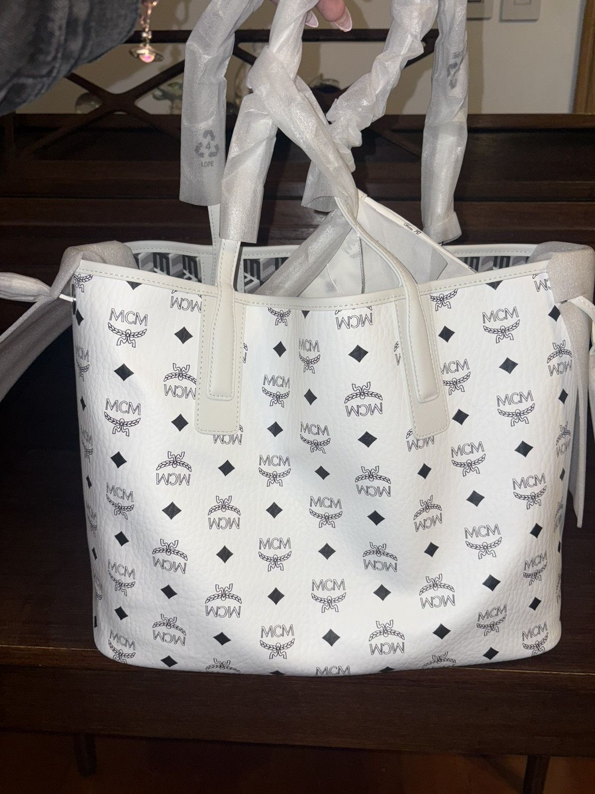 MCM MCM Liz Reversible Tote Bag Size ONE SIZE - 3 Thumbnail