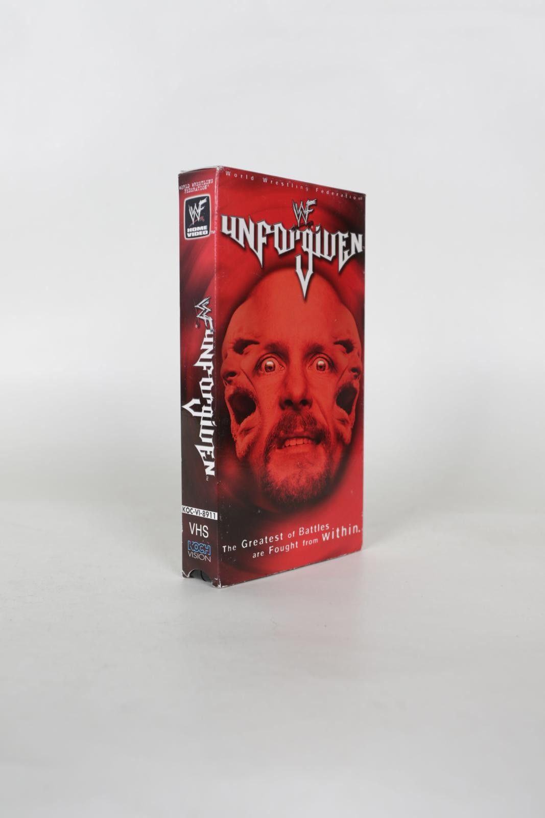 WWF 01' WWF Unforgiven VHS Tape Size ONE SIZE - 1 Thumbnail