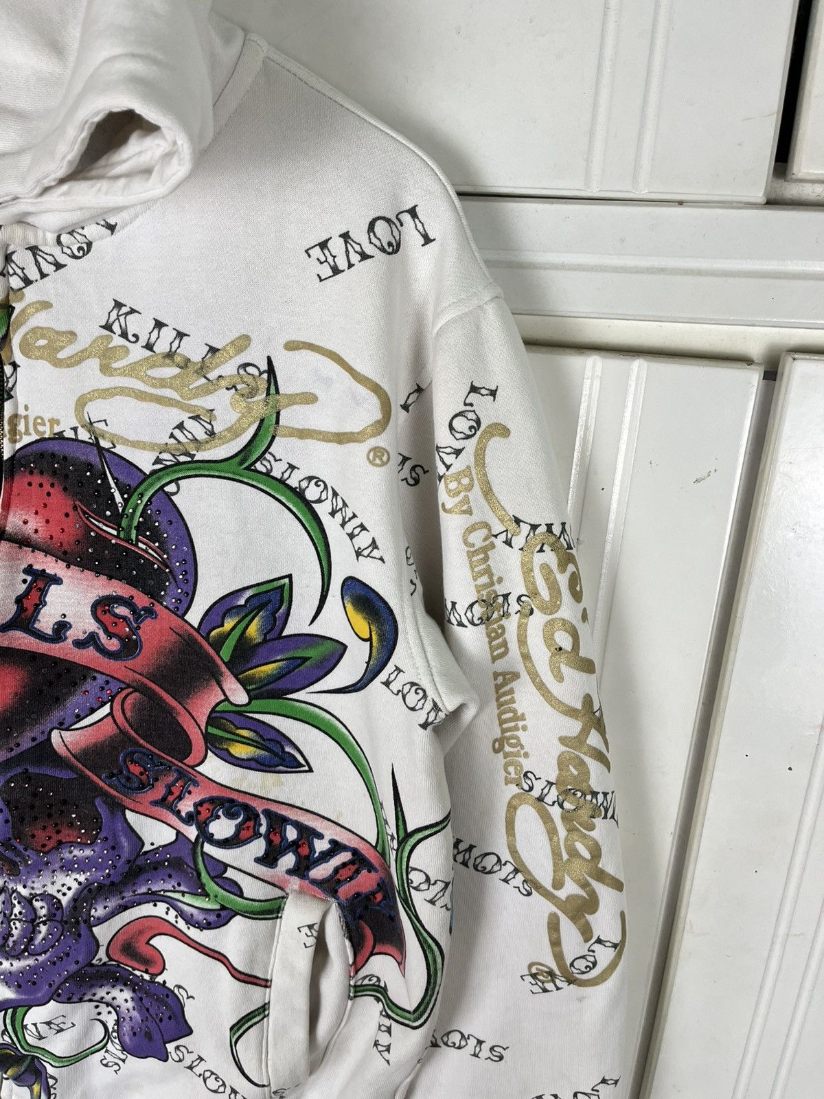 Christian Audigier Vintage EdHardy By Christian Audigier Full Print Size US M / EU 48-50 / 2 - 9 Thumbnail