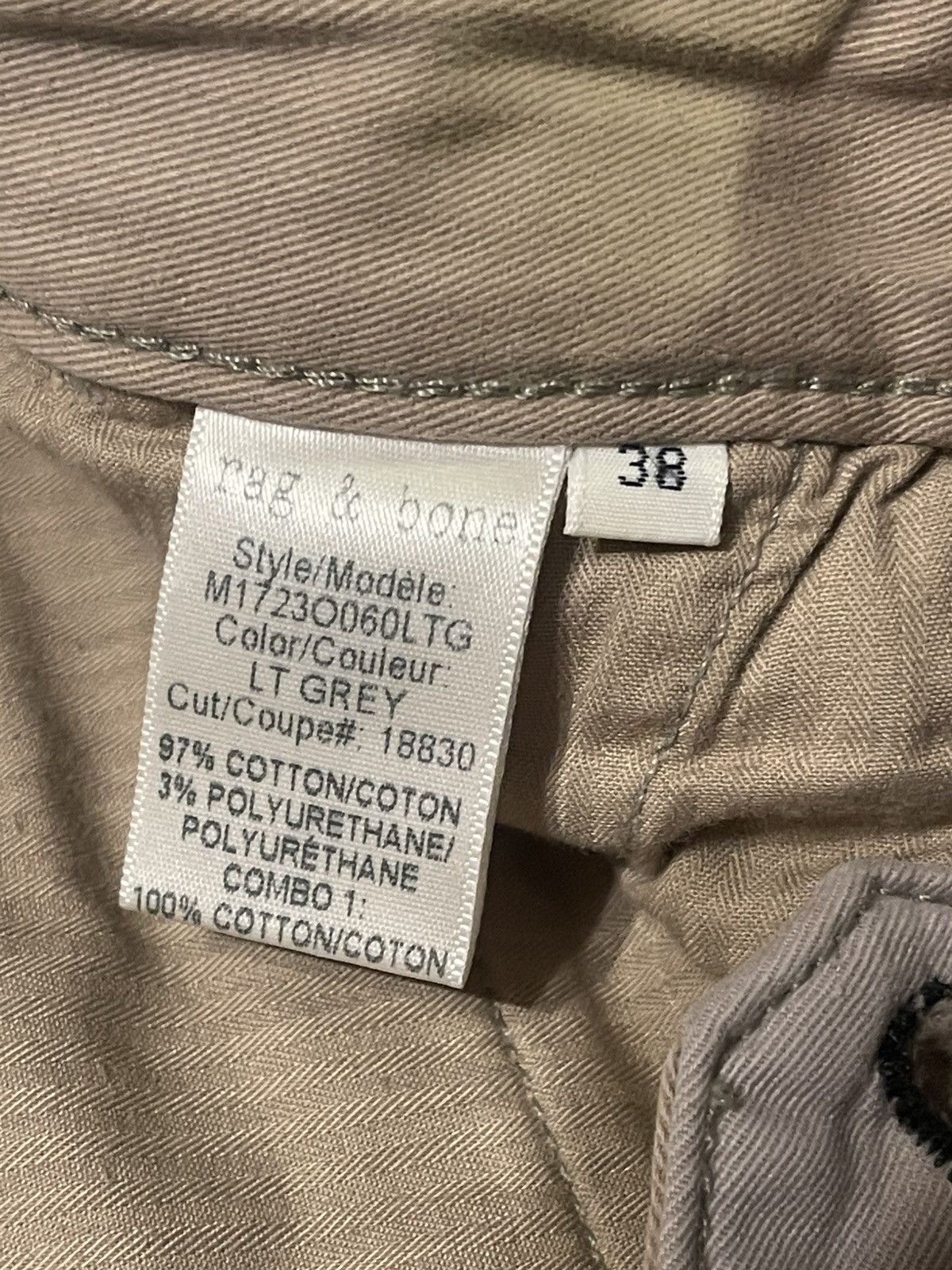 Rag & Bone Rag And Bone 38 X 30 Slim Leg Standard Chino Trousers Pants Size US 38 / EU 54 - 13 Thumbnail