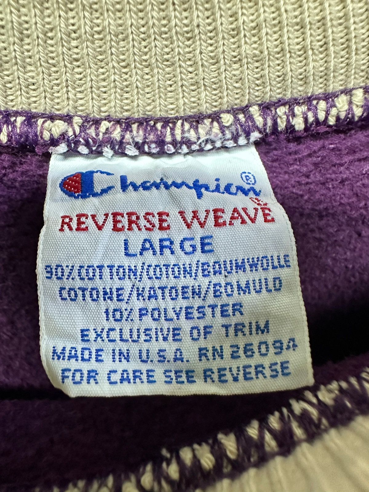 Champion Vintage 90s champion reverse weave sunfaded Size US L / EU 52-54 / 3 - 6 Thumbnail