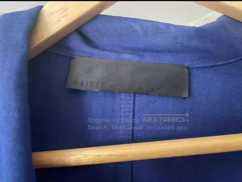 Haider Ackermann Haider Ackermann Blue Cargo Trench Coat. Size US S / EU 44-46 / 1 - 5 Thumbnail