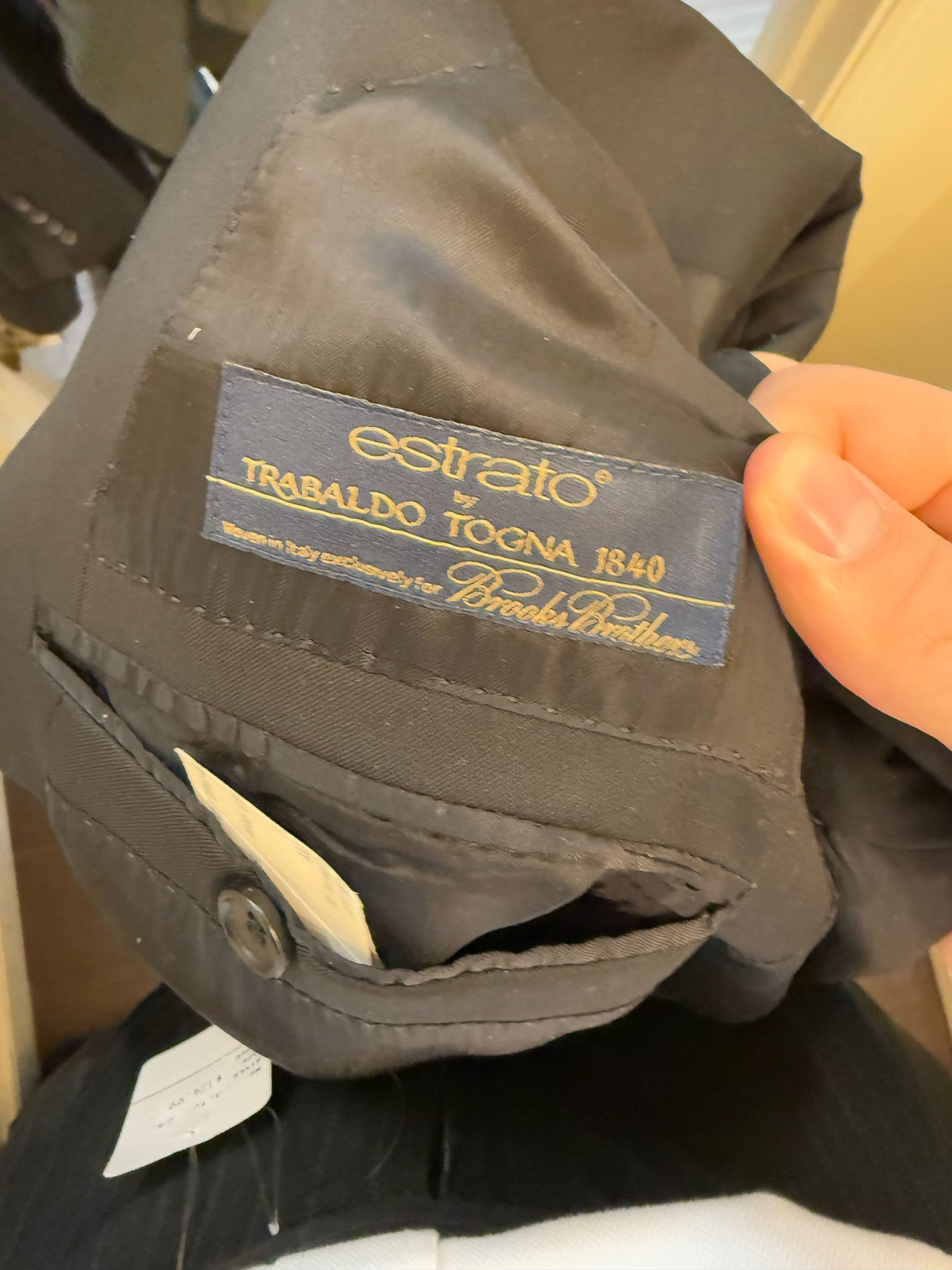 Brooks Brothers Brooks Brothers Estrato Suit – Made in Italy Size 46L - 2 Thumbnail