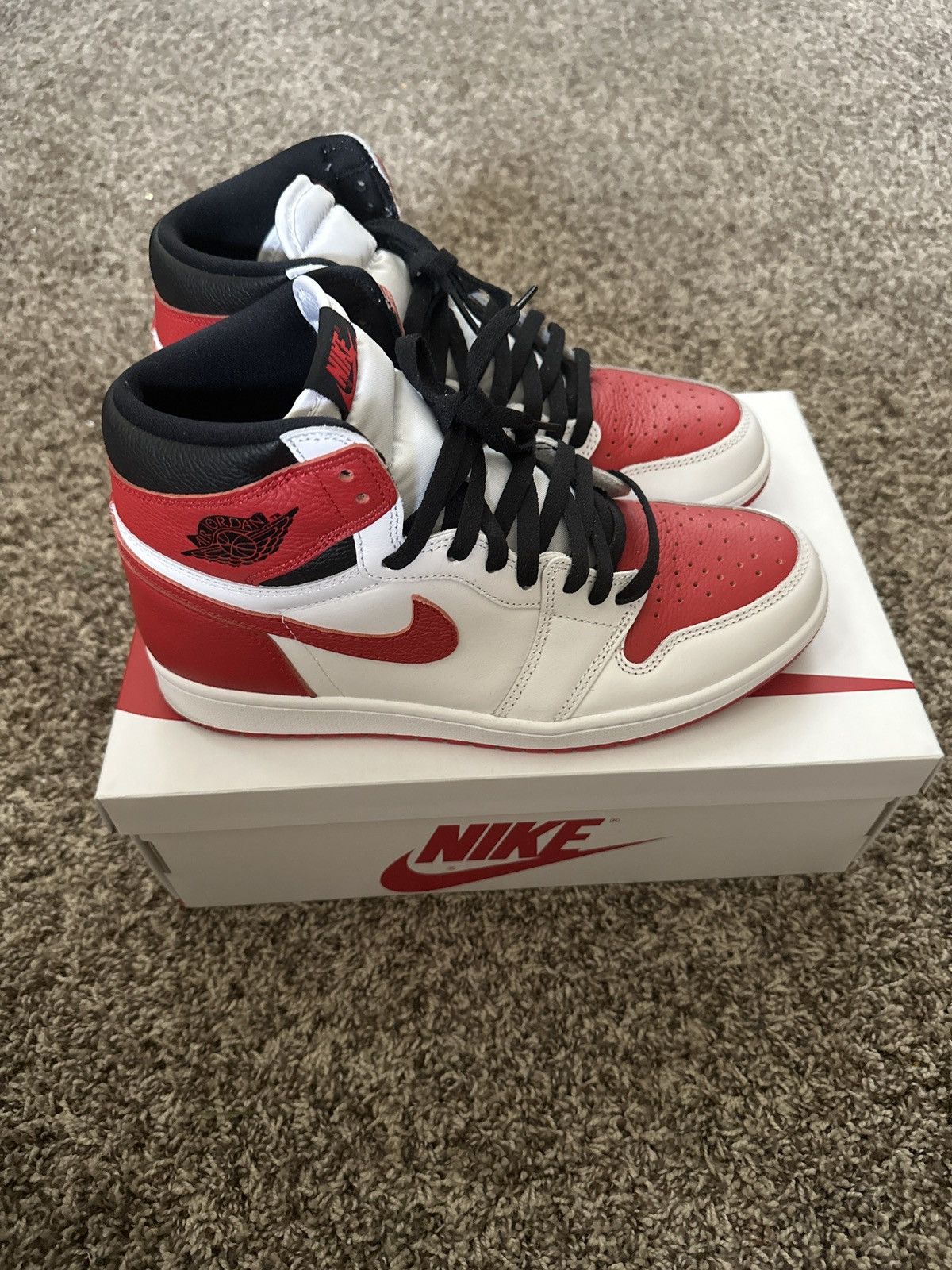 image of Jordan Nike Air Jordan ‘Heritage’ Shoes in White, Men's (Size 10)