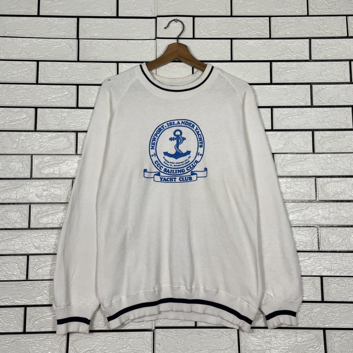 Japanese Brand Newport Yatch Club Crewneck Sweatshirt Size US S / EU 44-46 / 1 - 1 Thumbnail