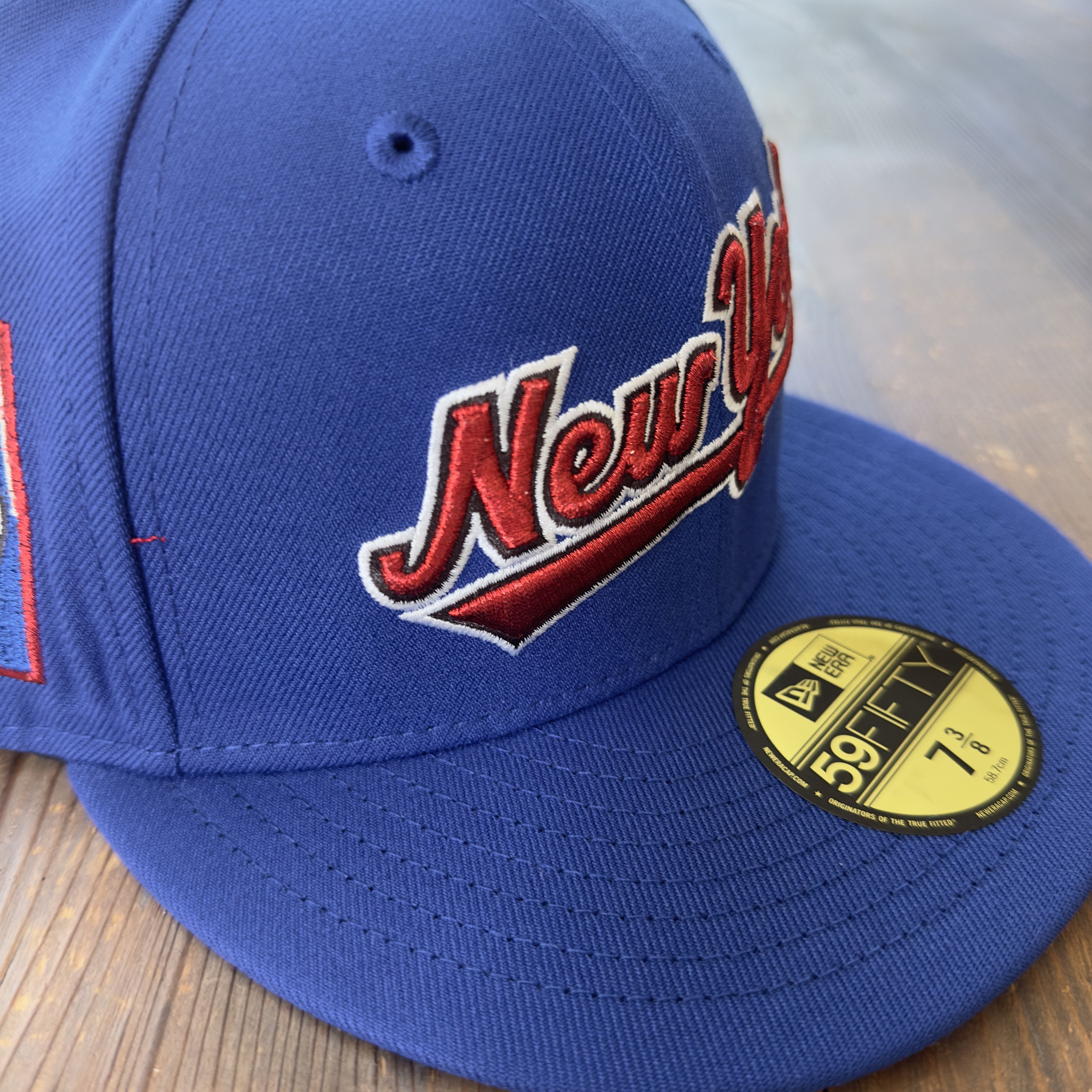 New Era New York Mets Script New Era 59Fifty 25th Anniversary 7 3/8" Size ONE SIZE - 3 Thumbnail