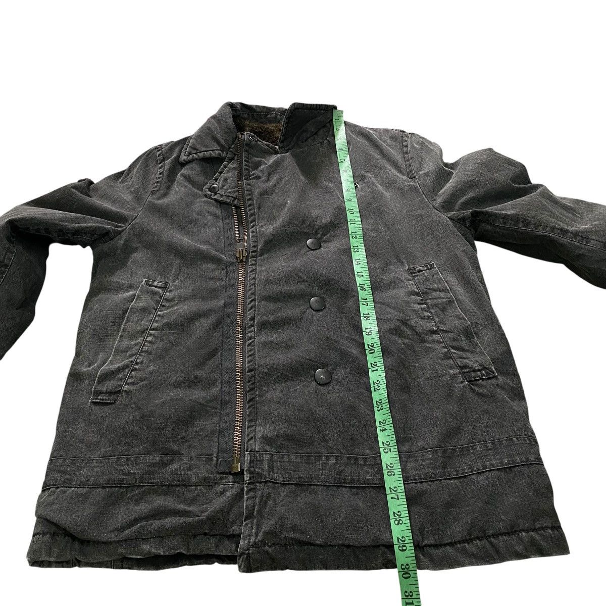 Johnbull Vinatge John Bull Sherpa Double Collar Bikers Winter Jacket Size US M / EU 48-50 / 2 - 13 Thumbnail