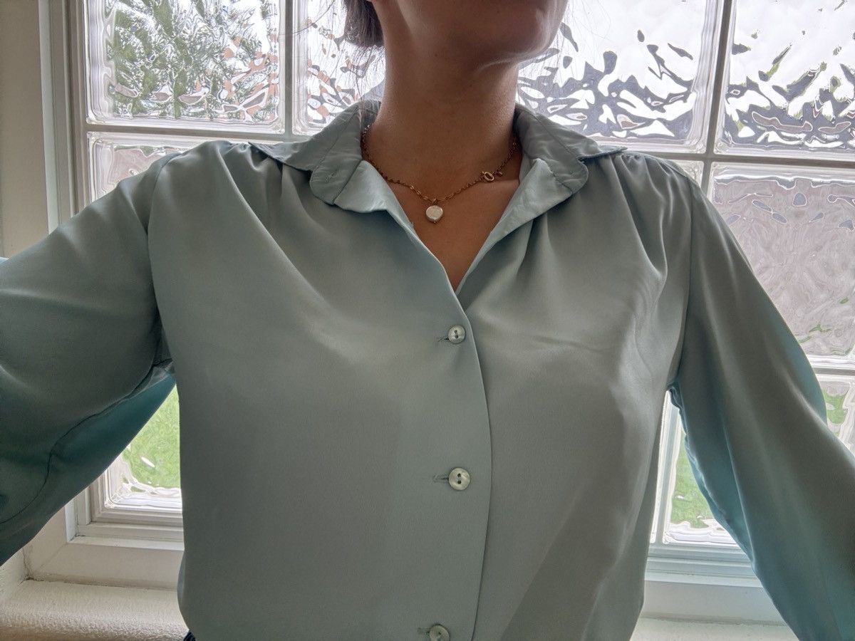Vintage James Kenrob women’s vintage 90s Japanese button up blouse Size M / US 6-8 / IT 42-44 - 1 Thumbnail