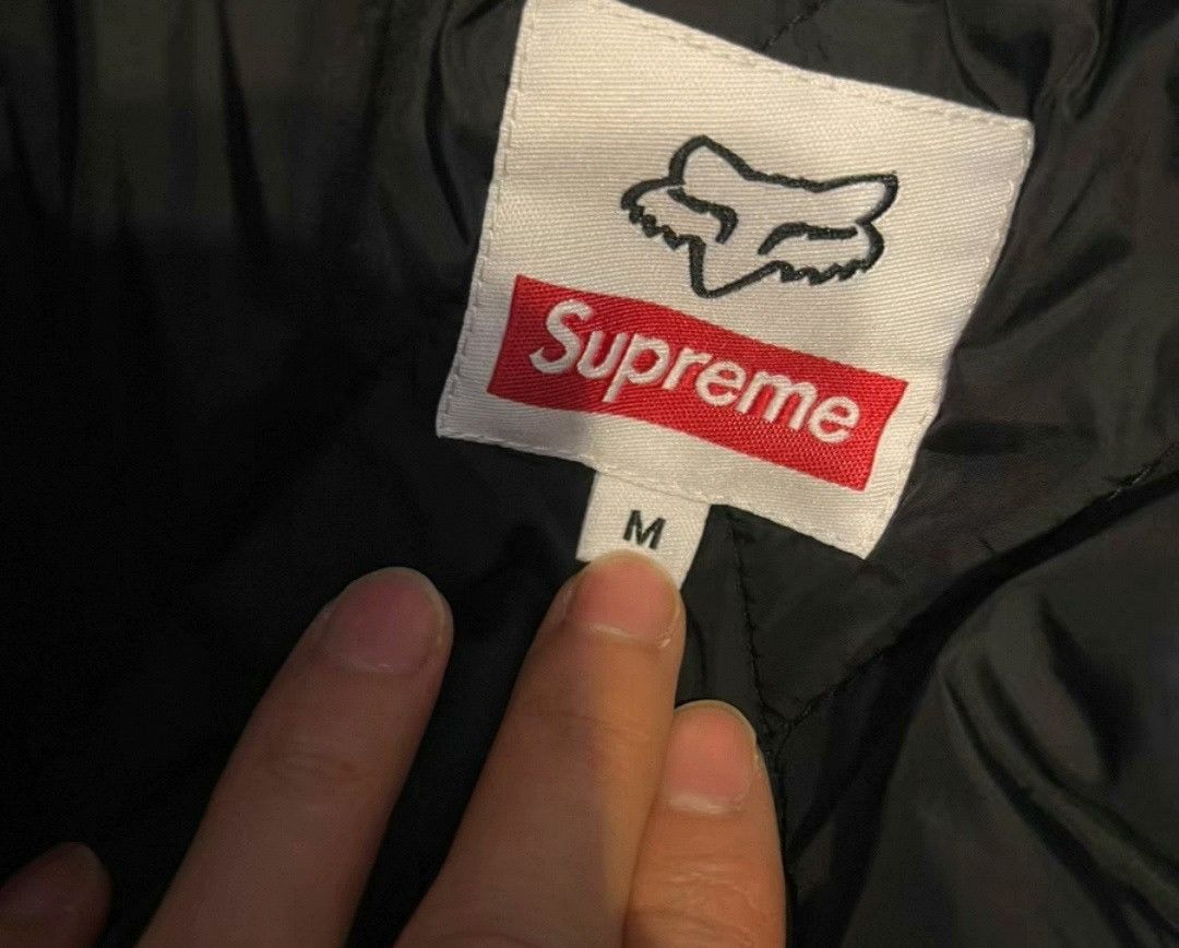 Fox Racing × Honda × Supreme SUPREME FOX RACING PUFFY ZIP UP JACKET Size US M / EU 48-50 / 2 - 6 Thumbnail