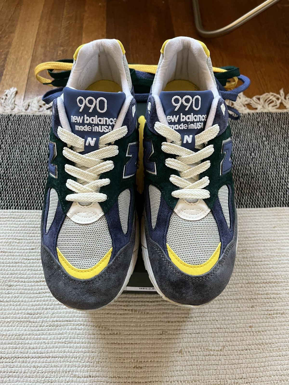 Aime Leon Dore × New Balance OG ALL Original release ALD 990v2 made in USA Size US 9.5 / EU 42-43 - 3 Thumbnail