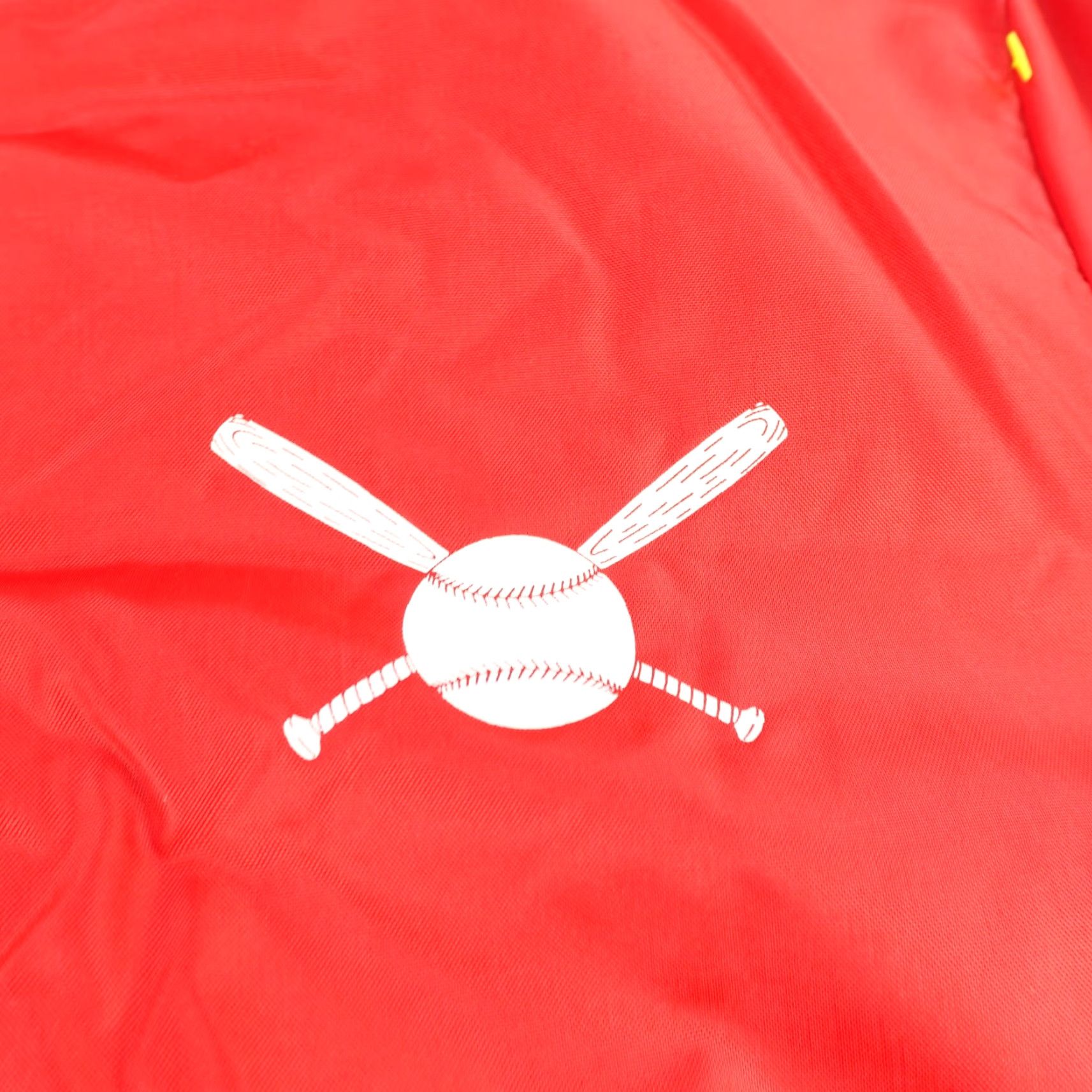Vintage VINTAGE DeLong Jacket Men XL Red Fresno California Baseball Quilted Coat 80s Bomber Windproof Insulated USA Flag Sports 80s Mens XL Red FX Size US XL / EU 56 / 4 - 3 Thumbnail