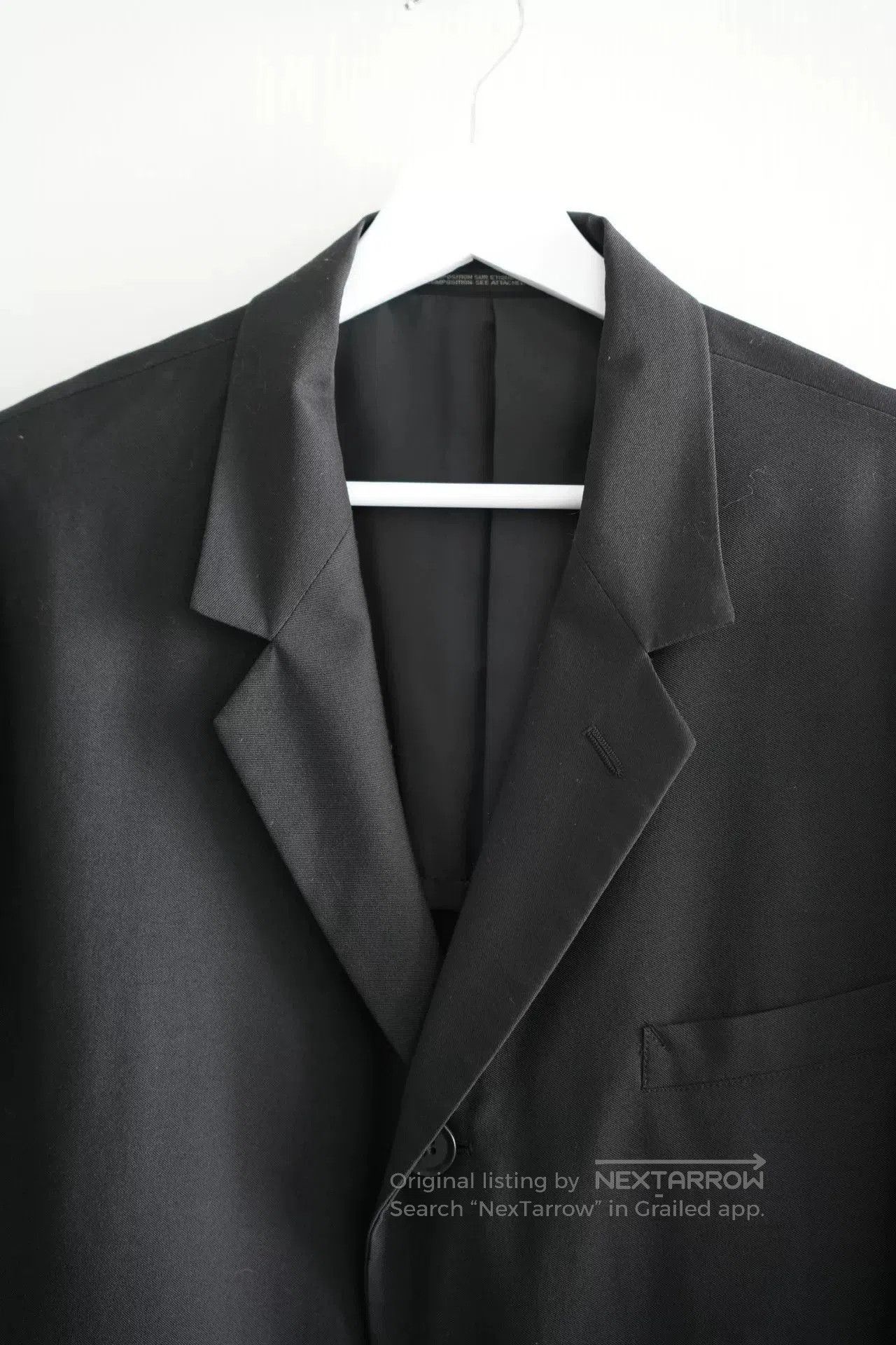 Yohji Yamamoto Yohji Yamamoto Striped Suit Jacket. Size US L / EU 52-54 / 3 - 4 Thumbnail