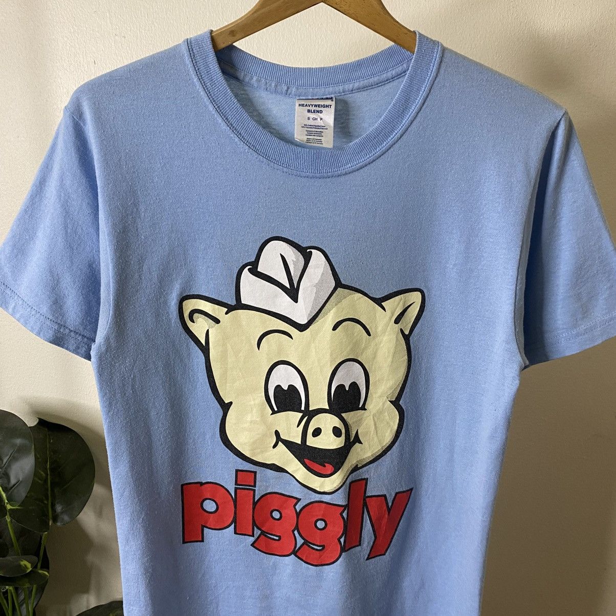 Vintage Y2K Piggly Wiggly Grocery Store Double Sided Graphic Promo T Size US S / EU 44-46 / 1 - 2 Thumbnail