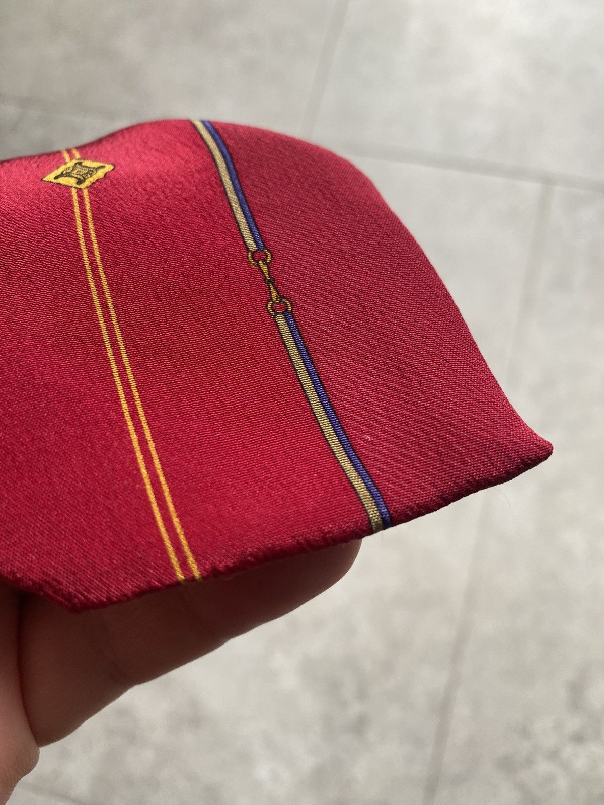 Celine Vintage Celine Tie 100% Silk like YSL Size ONE SIZE - 6 Thumbnail