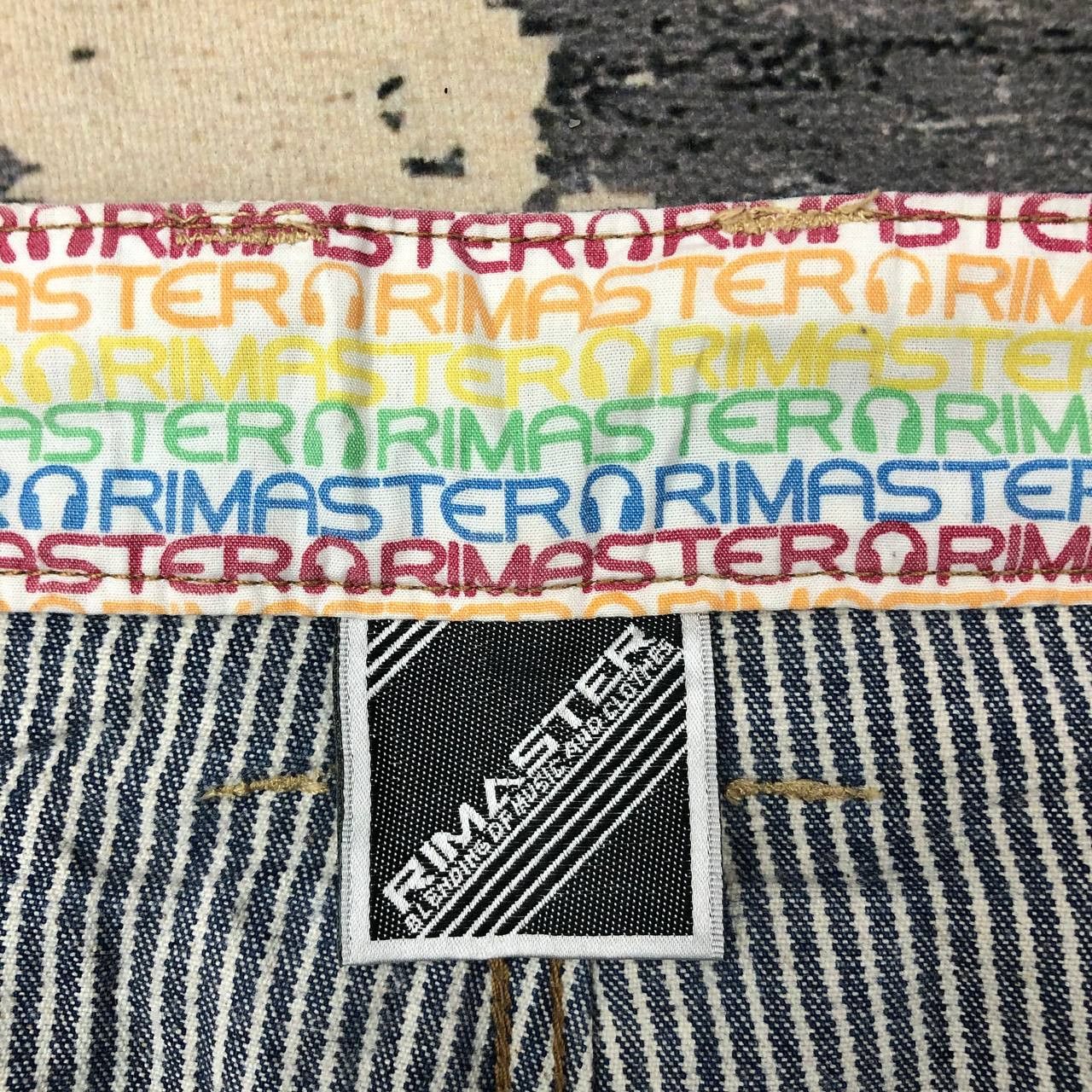 Japanese Brand P442 RIMASTER JAPAN DOUBLE WAIST HICKORY STRIPED PANTS Size US 36 / EU 52 - 8 Thumbnail