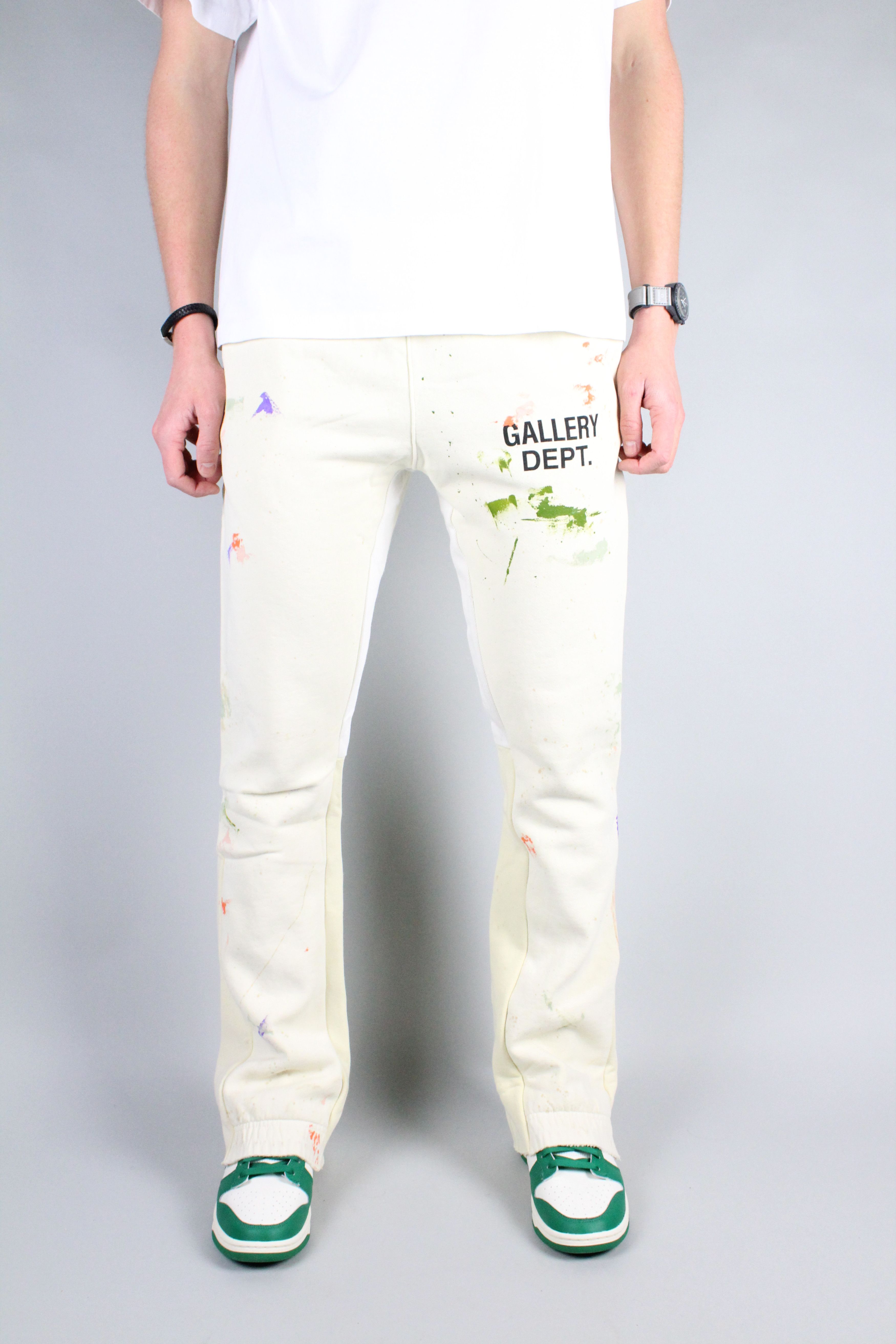 Gallery Dept. Gallery Dept. Flare Sweatpants Cream | Grailed