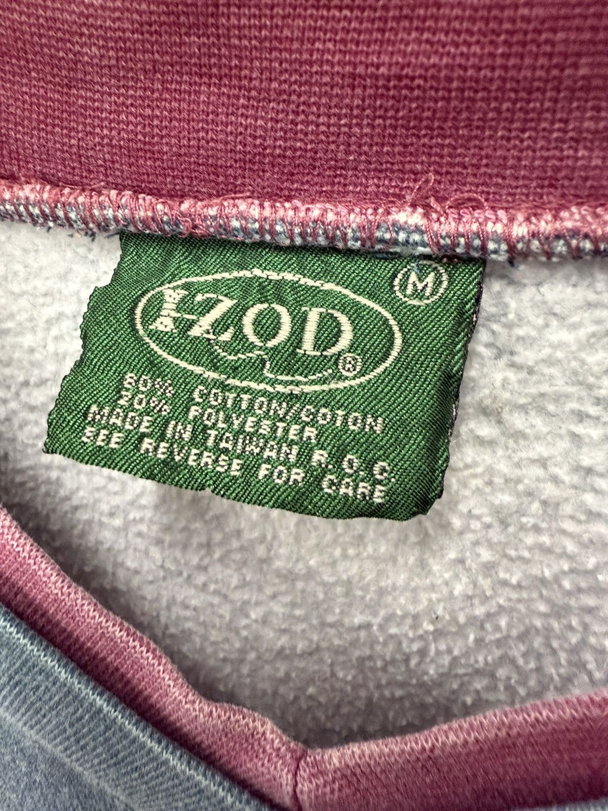 Composition by Kenzo × Izod × Vintage 🔥 Vintage 90's IZOD Distressed Sweatshirt - M Size US M / EU 48-50 / 2 - 5 Thumbnail