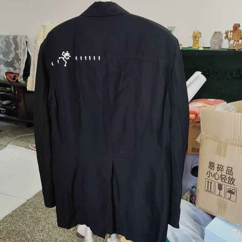 Yohji Yamamoto Yohji Yamamoto Yohji Yamamoto Embroidered Shirt Jacket Size US M / EU 48-50 / 2 - 1 Thumbnail