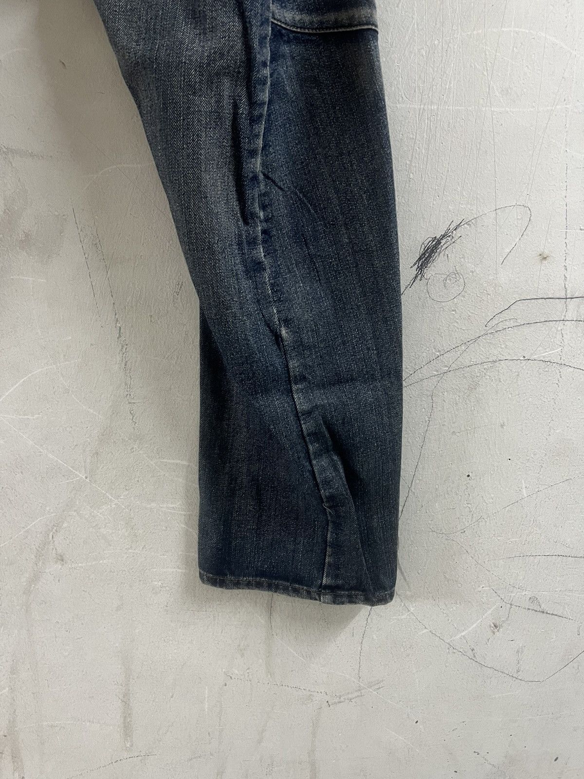 Hysteric Glamour × Japanese Brand DOUBLE WAIST🔥BREATHMINT TWIST DISTRESSED DENIM PANT Size US 32 / EU 48 - 5 Thumbnail