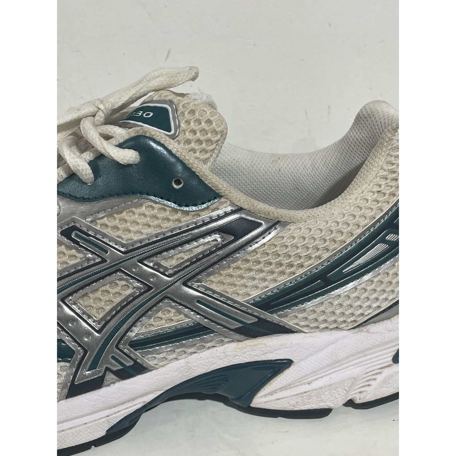 Asics ASICS GEL 1130 WHITE DARK NEPTUNE SIZE 9.5 PREOWNED Size US 9.5 / EU 42-43 - 4 Thumbnail